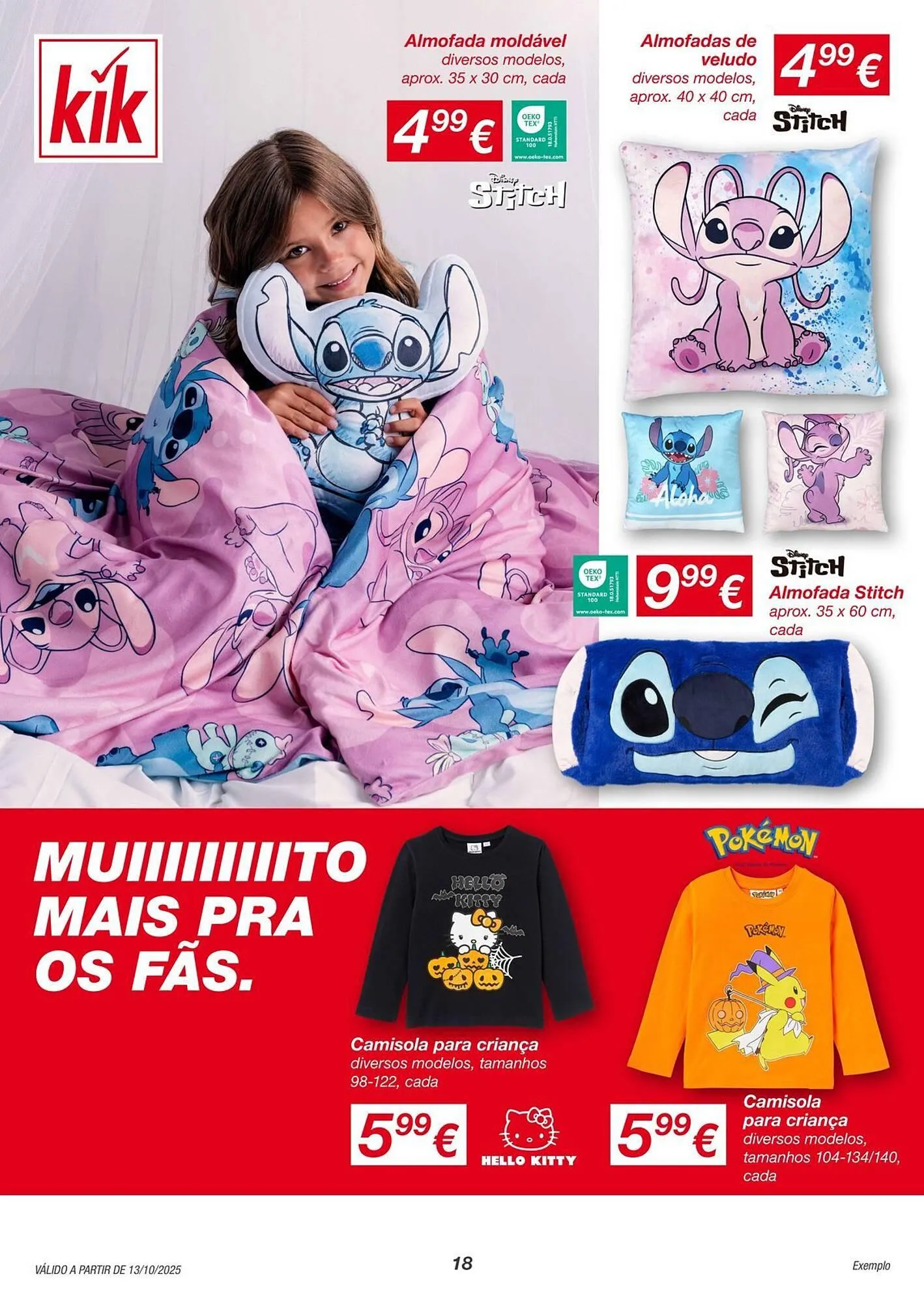 Folheto Folheto kik de 15 de outubro até 14 de novembro 2025 - Pagina 18