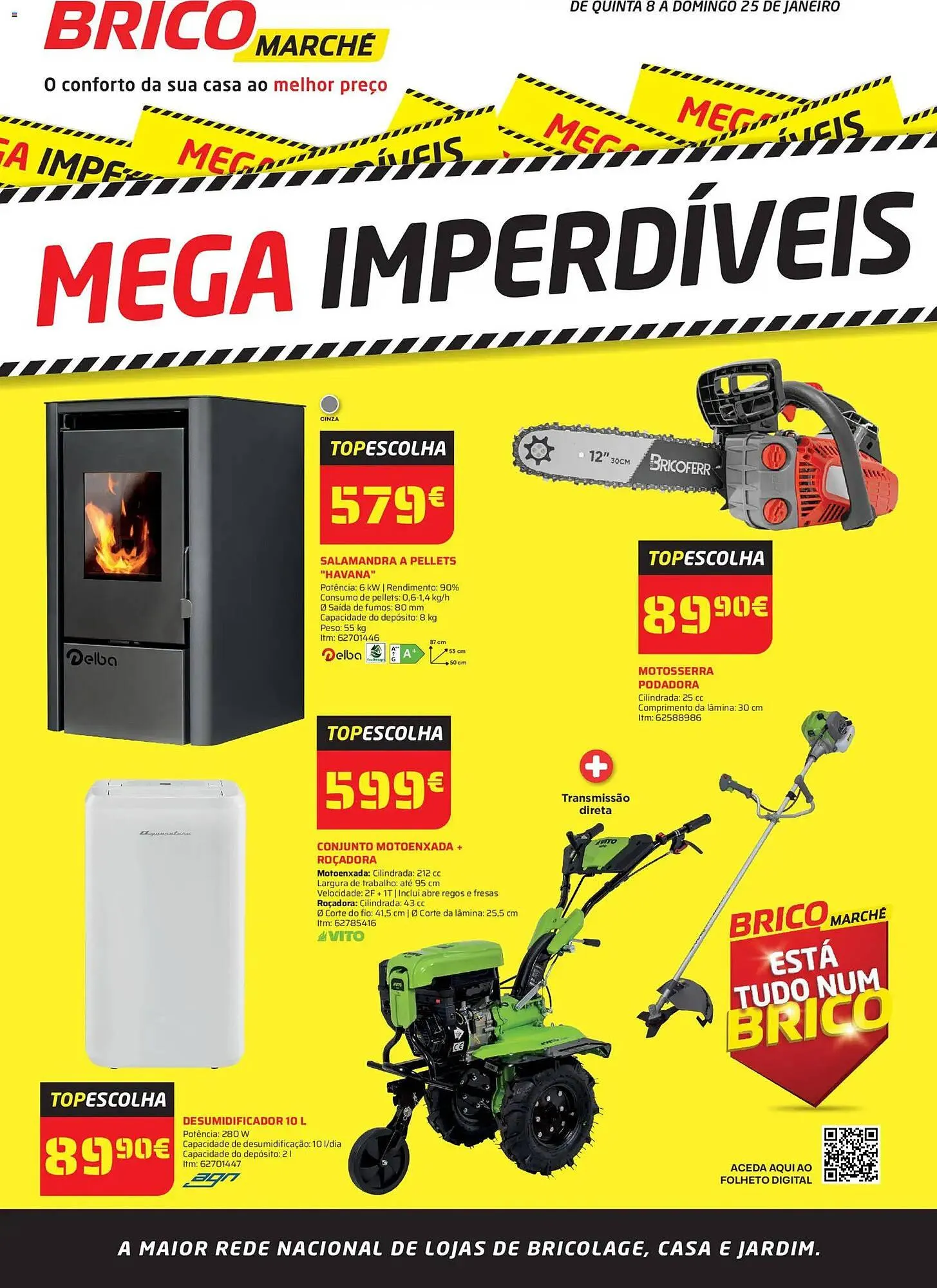 Folheto Folheto Bricomarché de 8 de janeiro até 26 de janeiro 2026 - Pagina 1