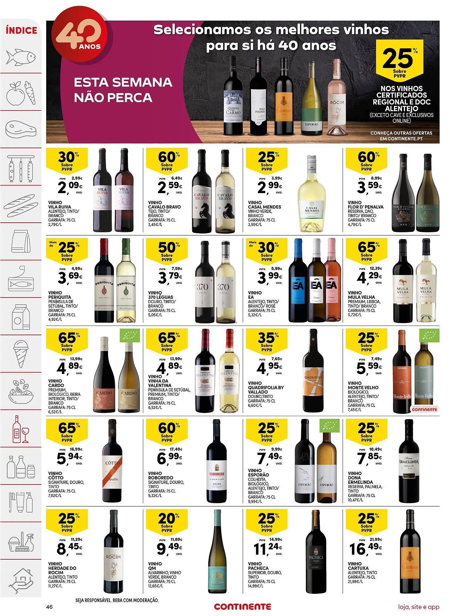 Folheto Folheto Continente de 25 de março até 31 de março 2025 - Pagina 46