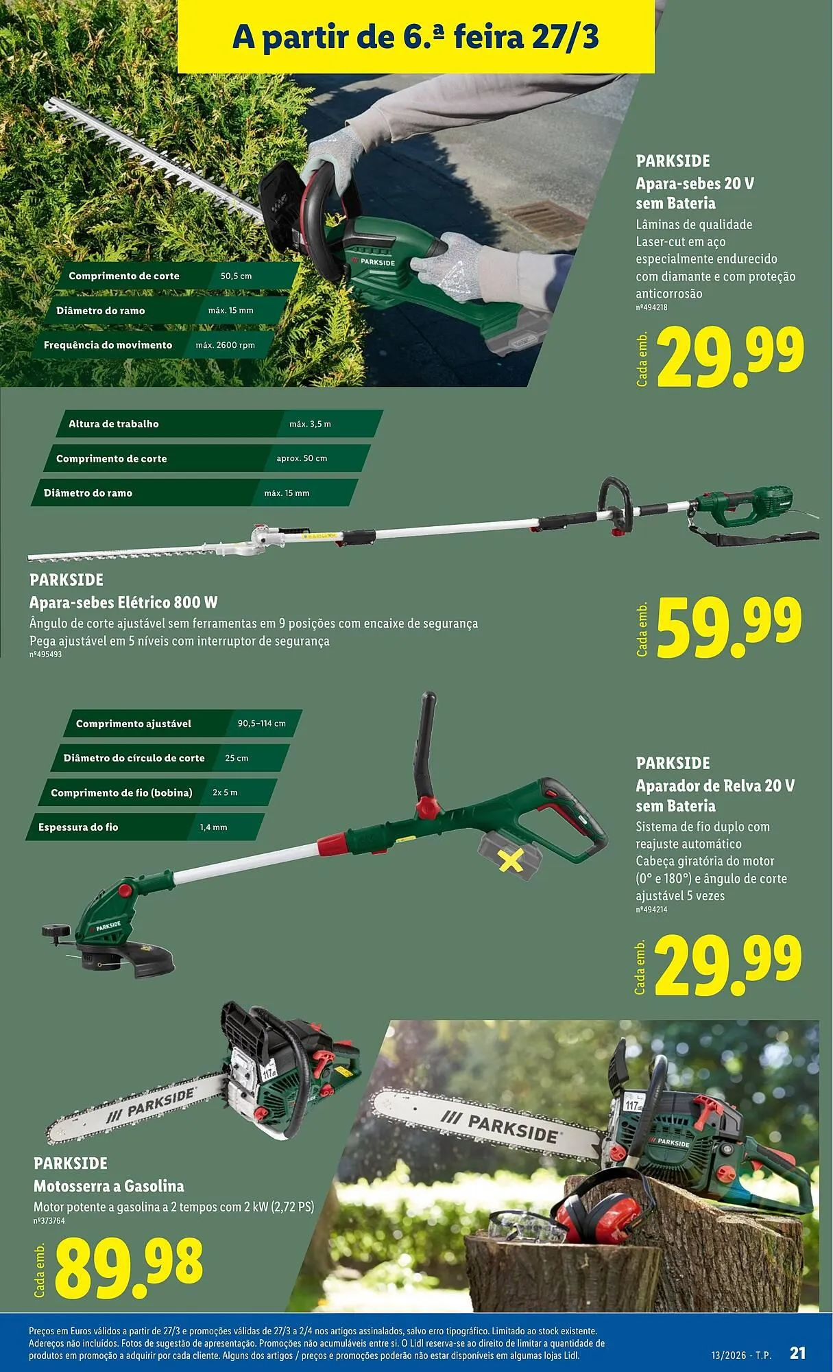 Folheto Folheto Lidl de 23 de março até 29 de março 2026 - Pagina 21