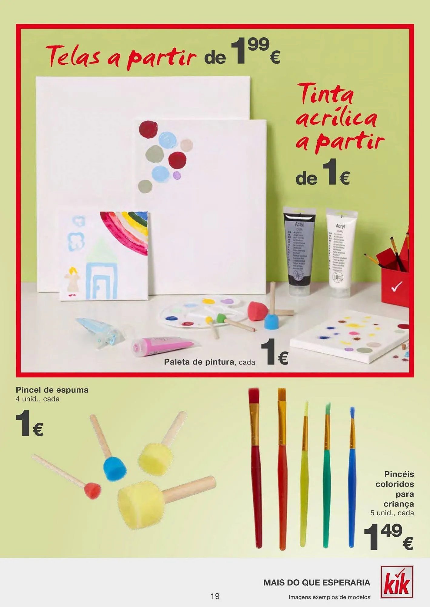 Folheto Folheto kik de 30 de março até 6 de abril 2025 - Pagina 19