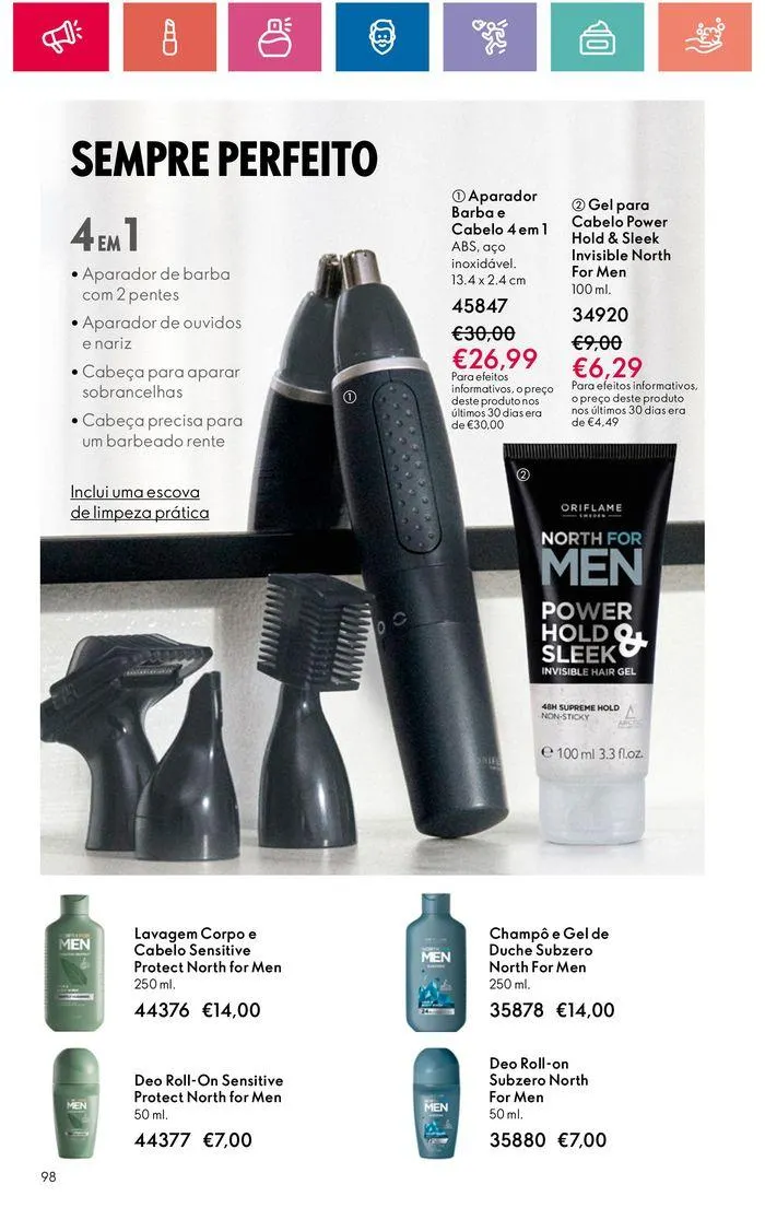 Folheto Folheto Oriflame de 30 de maio até 19 de junho 2024 - Pagina 98