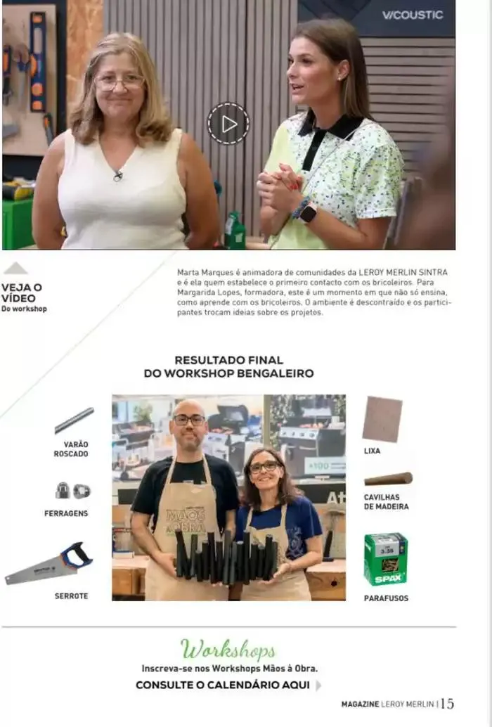 Folheto Magazine Leroy Merlin de 30 de outubro até 30 de novembro 2024 - Pagina 15
