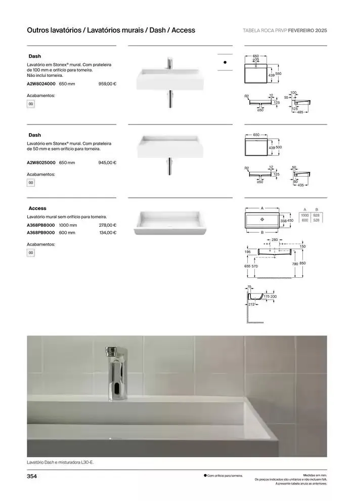 Folheto Soluções de Banho  de 6 de janeiro até 31 de dezembro 2025 - Pagina 356
