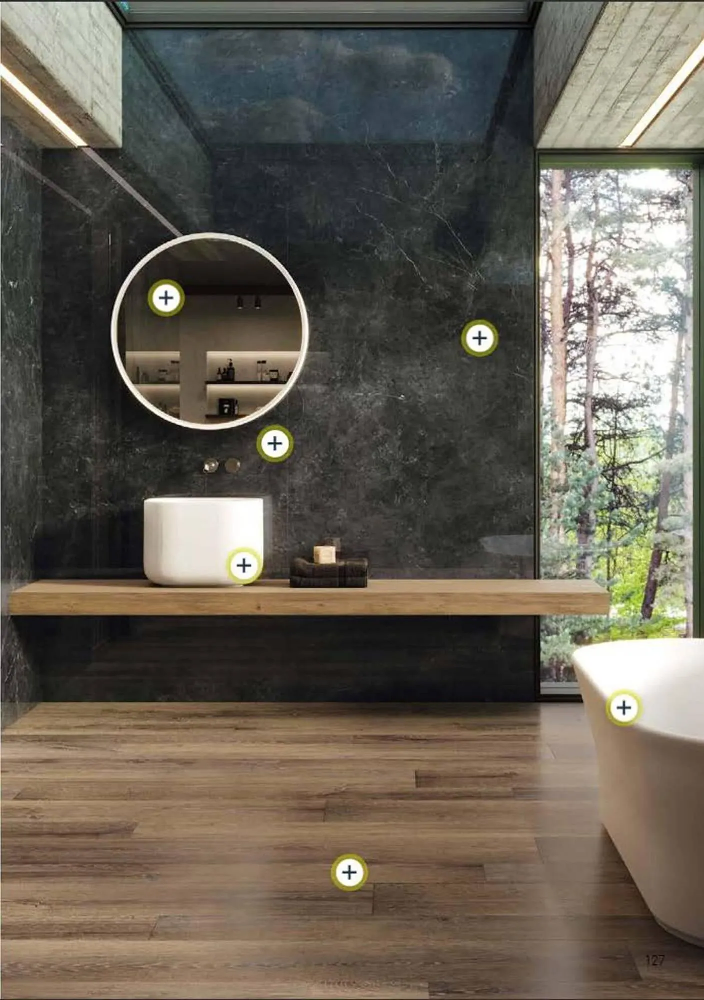 Folheto Folheto Porcelanosa de 7 de fevereiro até 31 de dezembro 2025 - Pagina 127