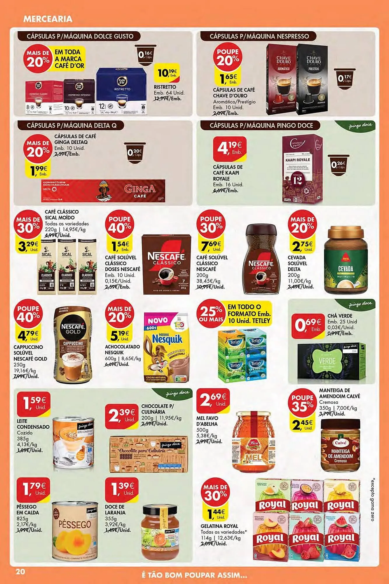 Folheto Folheto Pingo Doce de 12 de março até 18 de março 2026 - Pagina 20
