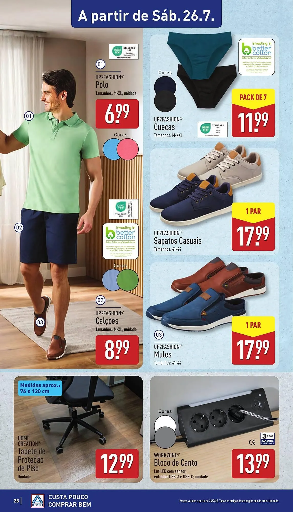 Folheto Folheto ALDI de 21 de julho até 27 de julho 2025 - Pagina 28