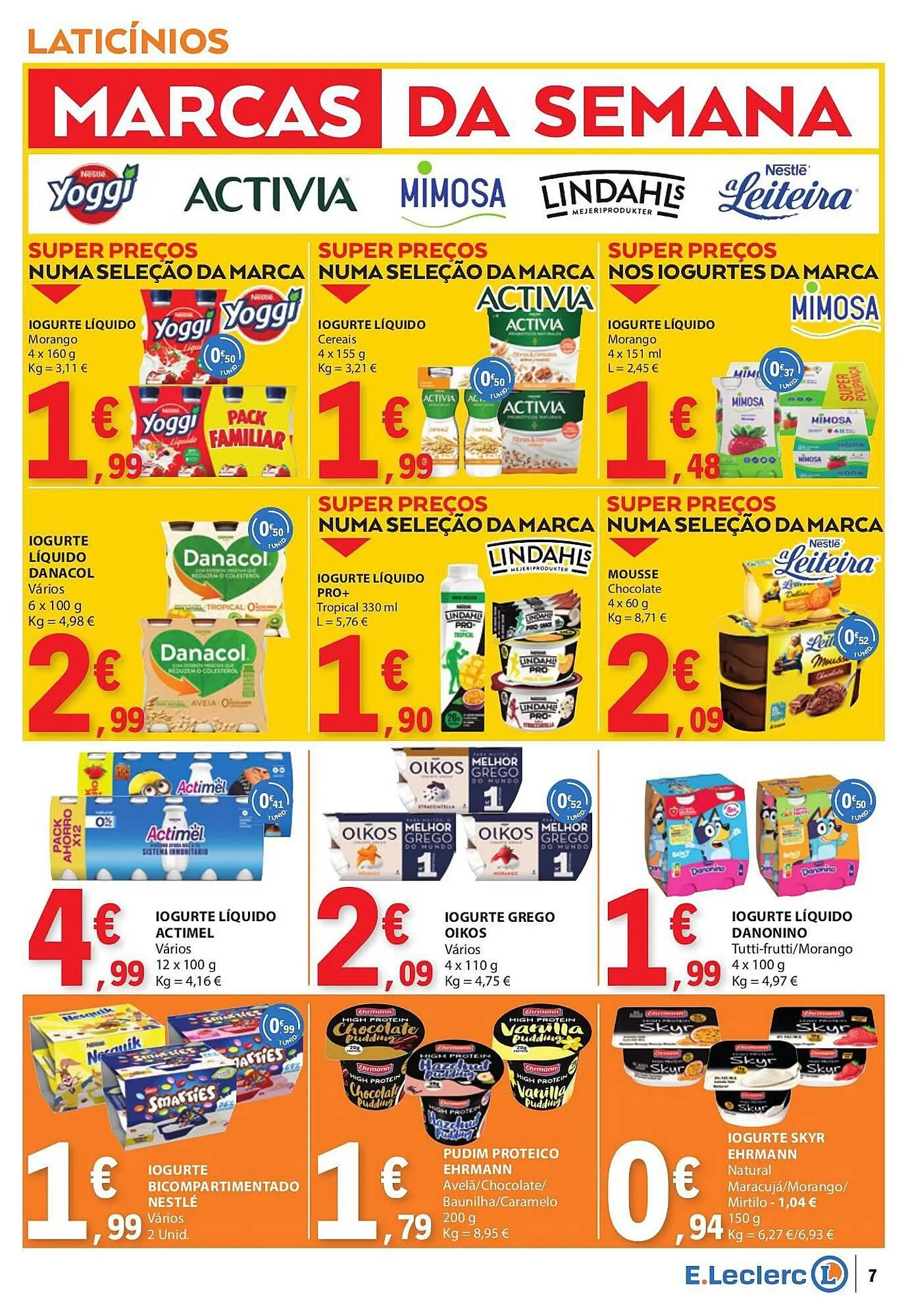 Folheto Folheto E.Leclerc de 13 de março até 19 de março 2025 - Pagina 7