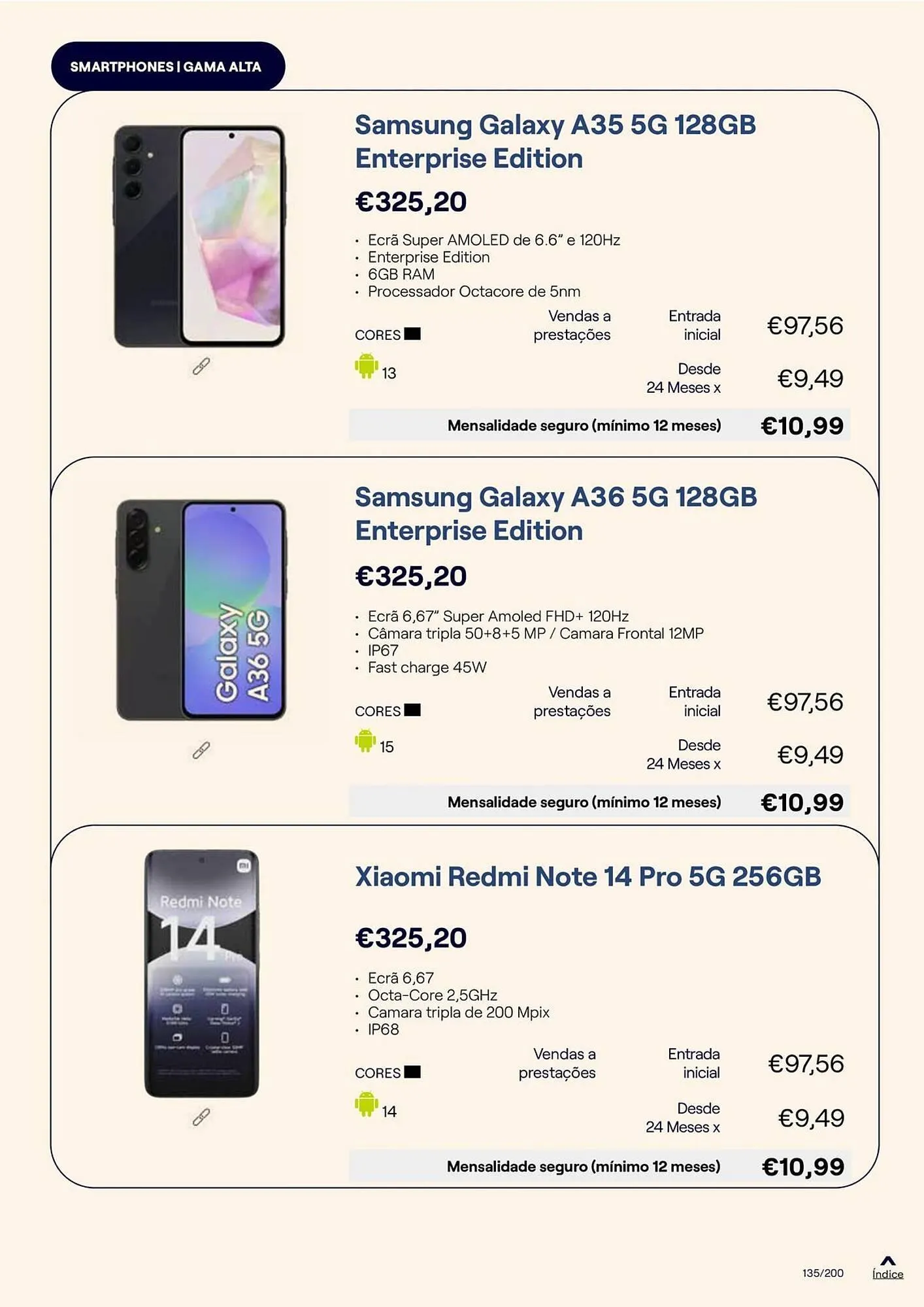 Folheto Catálogo MEO de 25 de setembro até 30 de setembro 2025 - Pagina 135