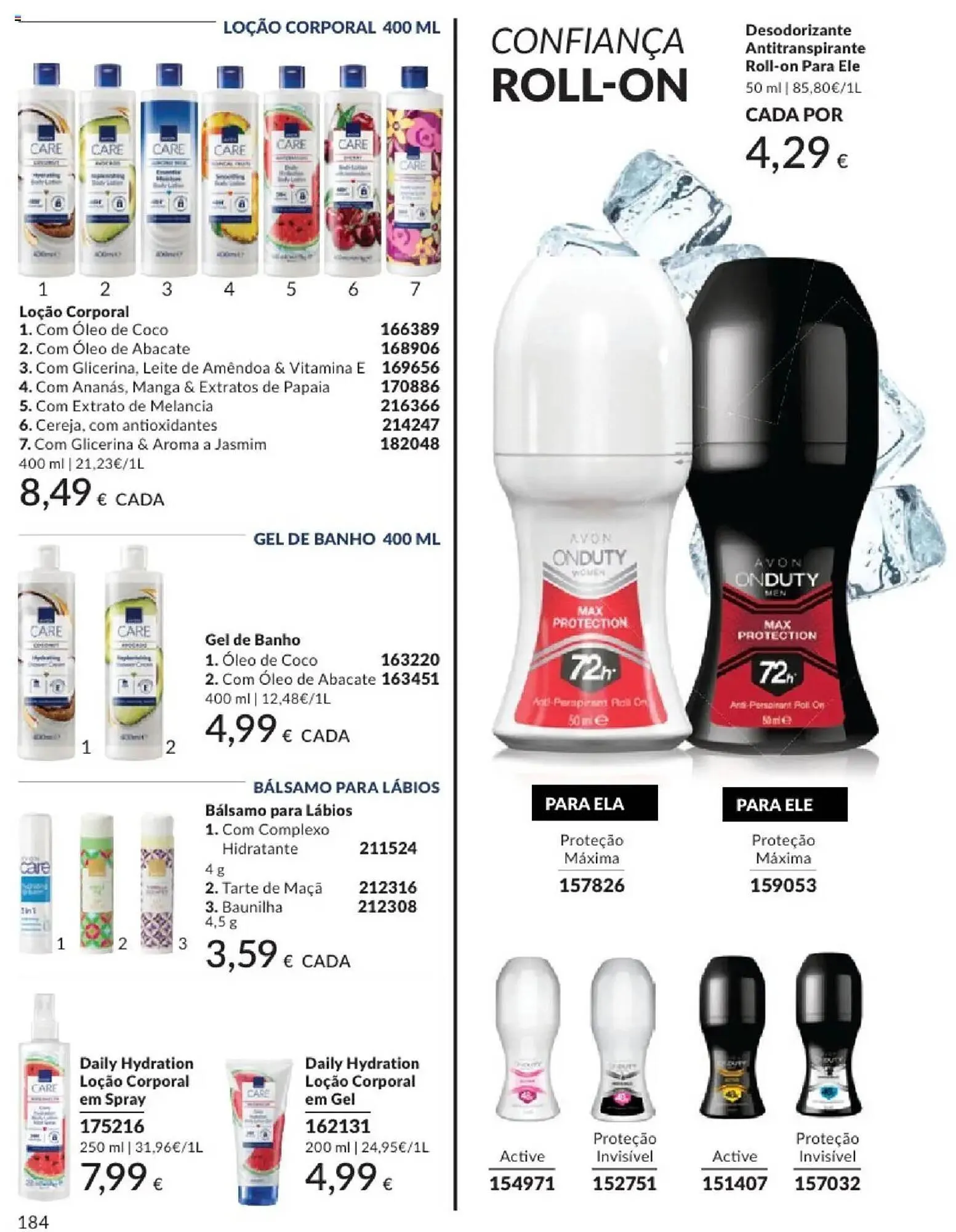 Folheto Folheto Avon de 1 de junho até 1 de julho 2025 - Pagina 184