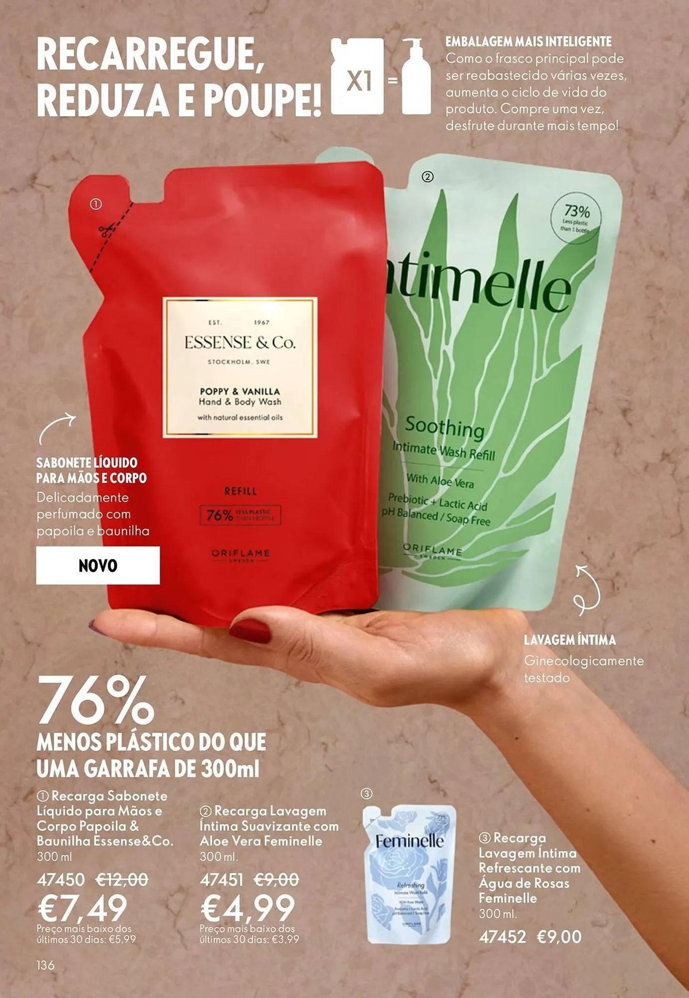 Folheto Catálogo Oriflame de 3 de dezembro até 22 de dezembro 2025 - Pagina 136