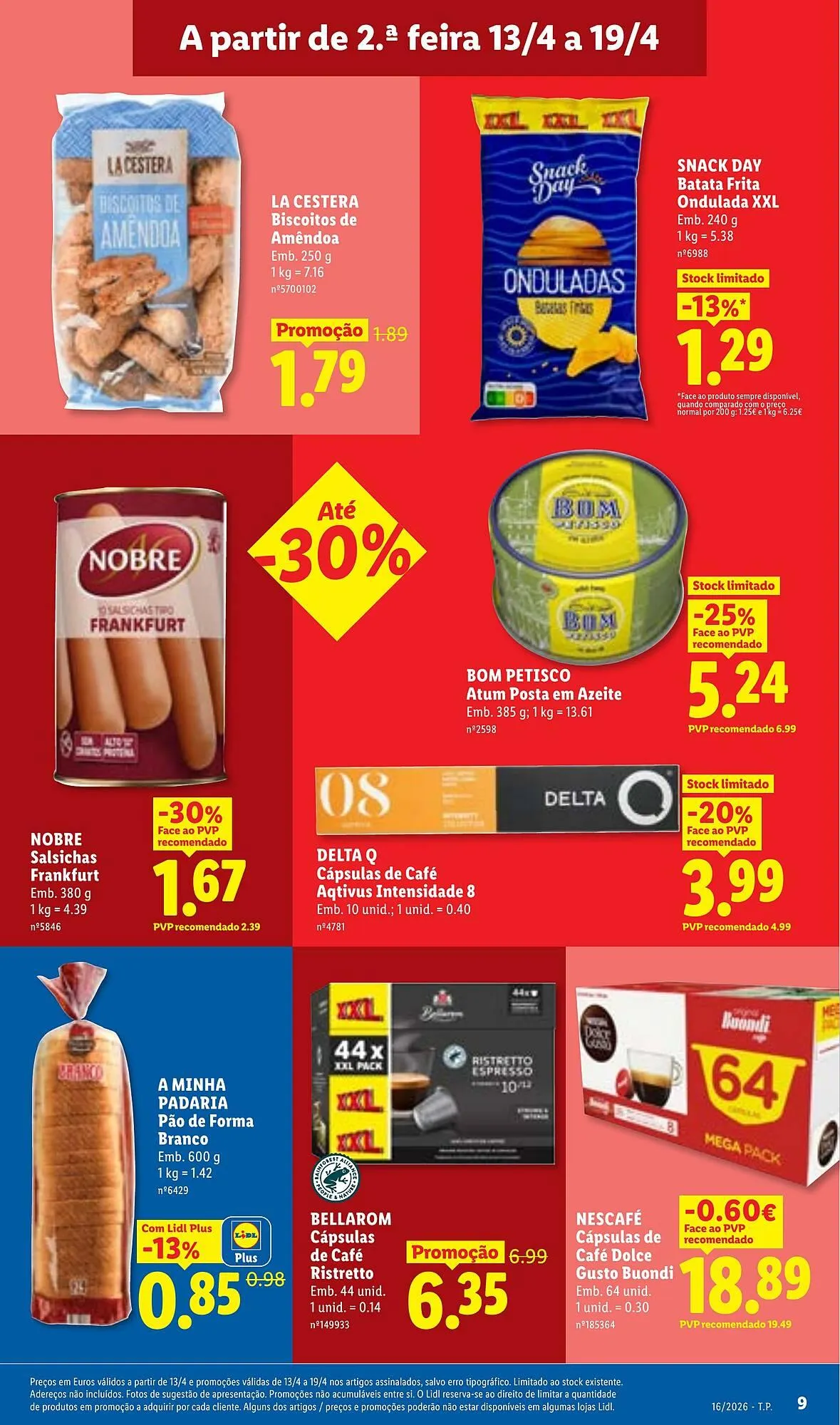 Folheto Folheto Lidl de 13 de abril até 19 de abril 2026 - Pagina 9