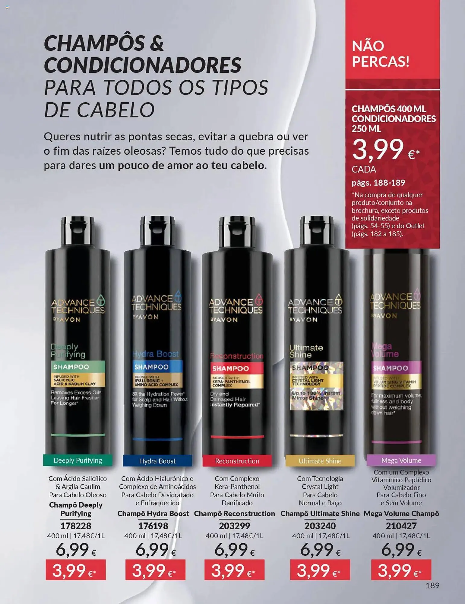Folheto Catálogo Avon de 1 de novembro até 1 de dezembro 2025 - Pagina 189