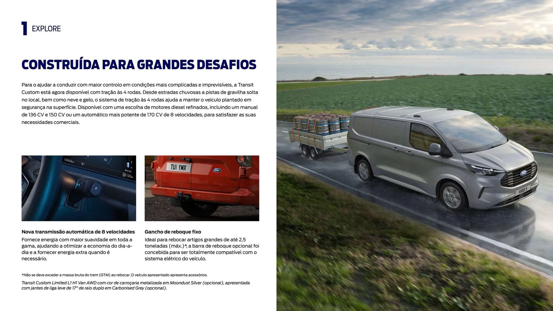 Folheto Folheto Ford TRANSIT CUSTOM de 22 de fevereiro até 22 de fevereiro 2025 - Pagina 7