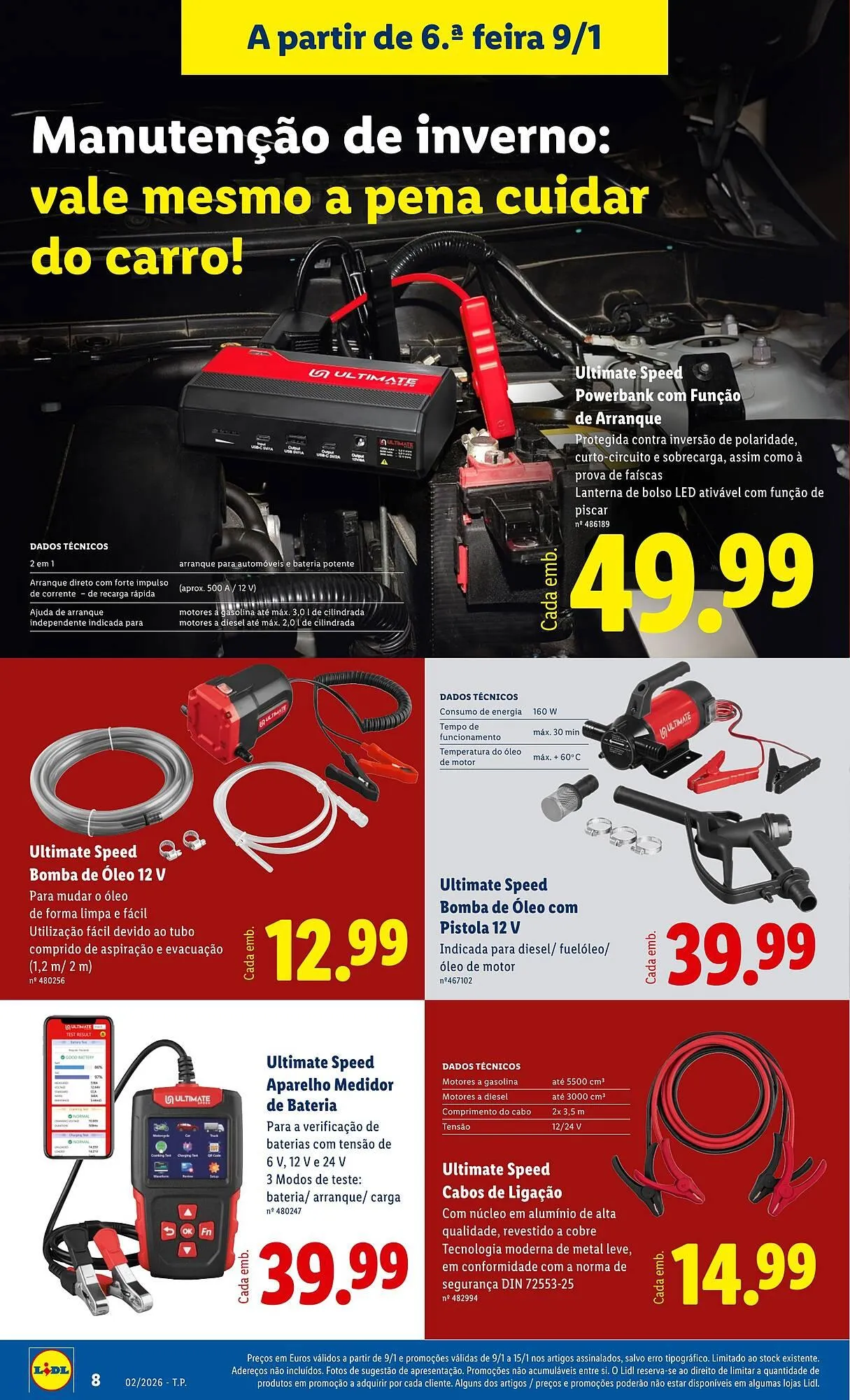 Folheto Folheto Lidl de 5 de janeiro até 11 de janeiro 2026 - Pagina 8
