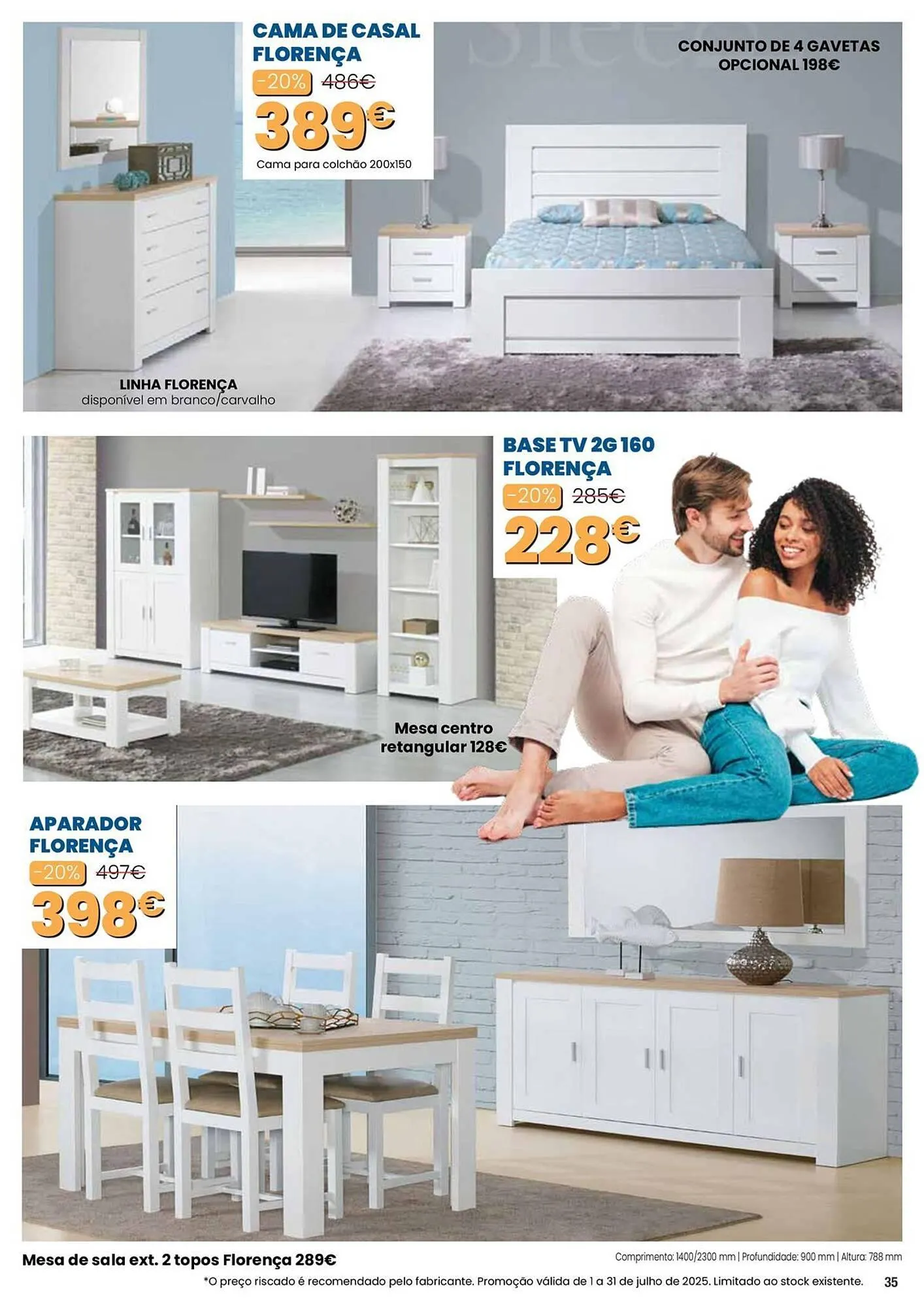 Folheto Folheto Hiper Centro do Móvel de 1 de julho até 31 de julho 2025 - Pagina 35