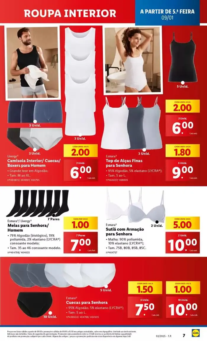 Folheto Melhores ofertas para todos os caçadores de pechinchas de 9 de janeiro até 15 de janeiro 2025 - Pagina 7