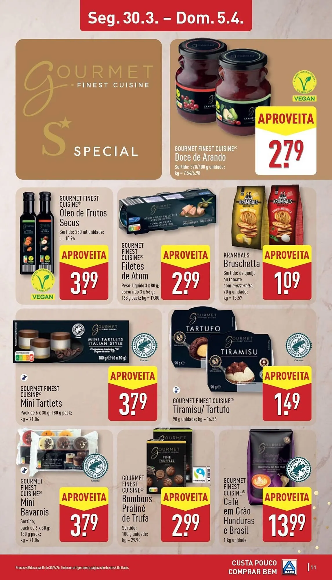 Folheto Folheto ALDI de 30 de março até 5 de abril 2026 - Pagina 11