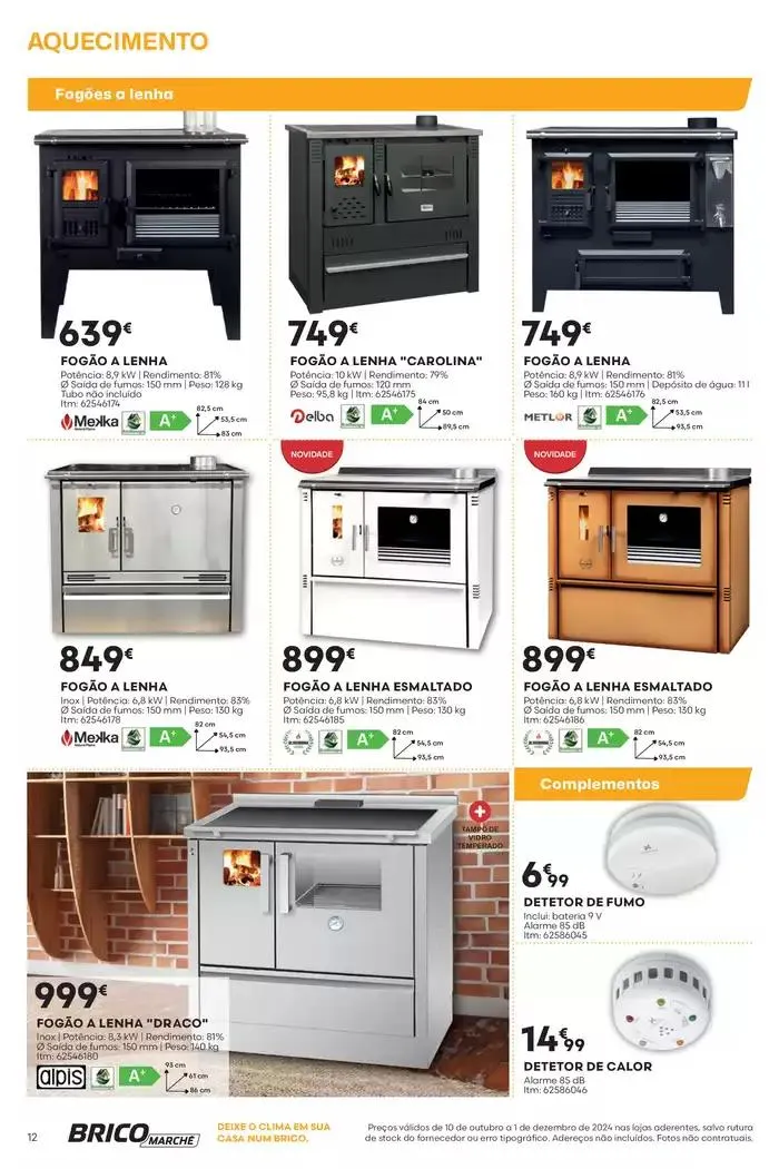 Folheto F#14 Catálogo de Aquecimento 24p Nacional de 10 de outubro até 1 de dezembro 2024 - Pagina 12