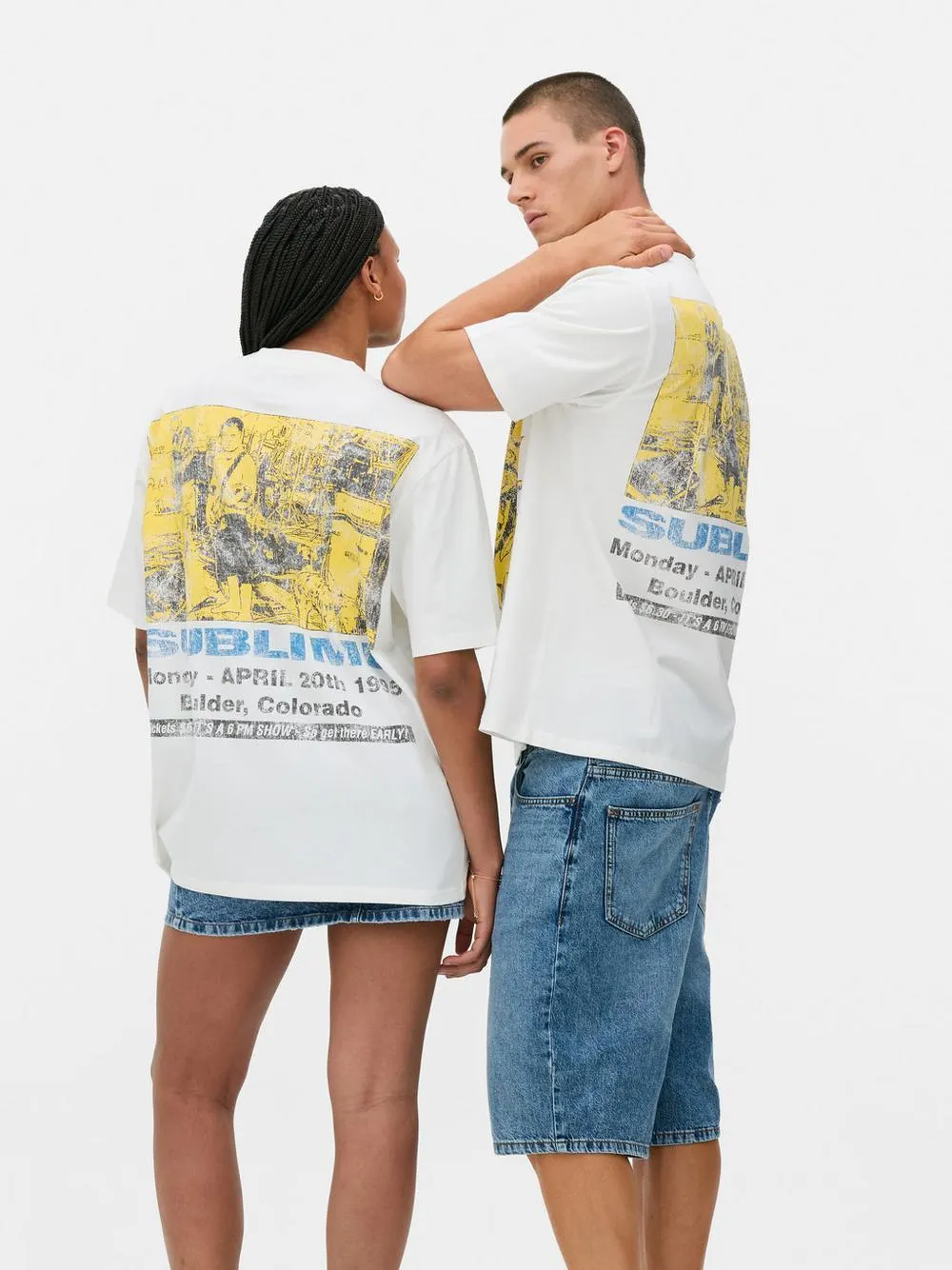 T-shirt gola redonda Sublime