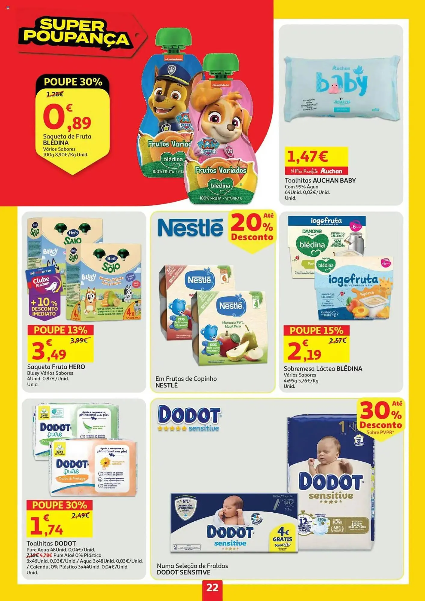 Folheto Folheto Auchan de 3 de julho até 10 de julho 2025 - Pagina 22