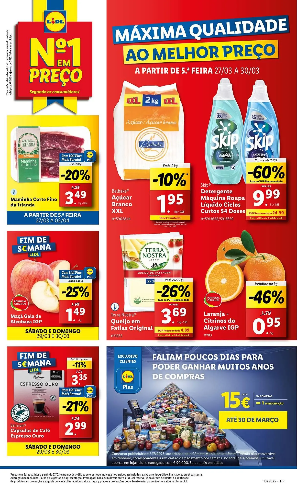 Folheto Folheto Lidl de 27 de março até 30 de março 2025 - Pagina 1