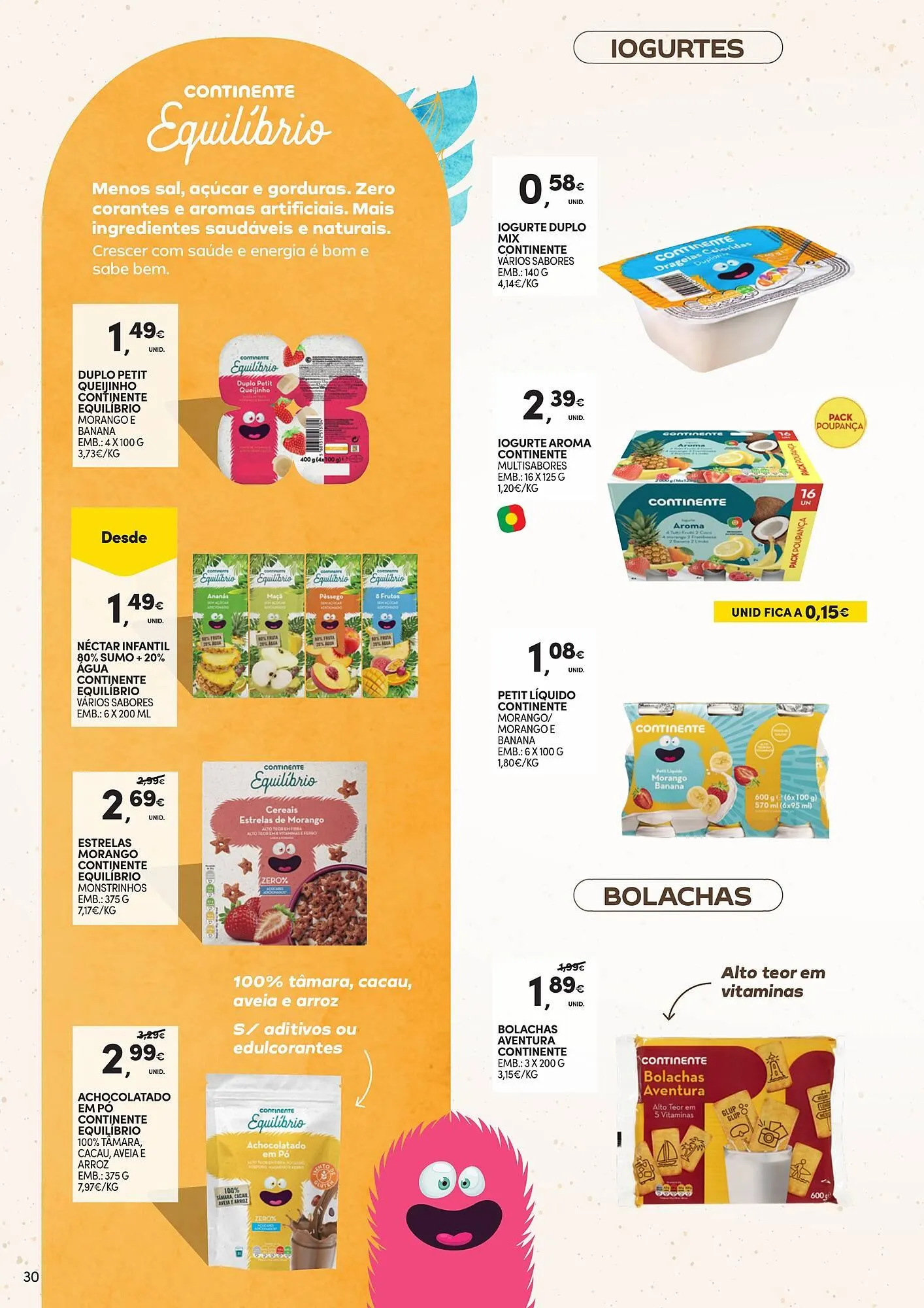 Folheto Folheto Continente de 1 de julho até 13 de julho 2025 - Pagina 30