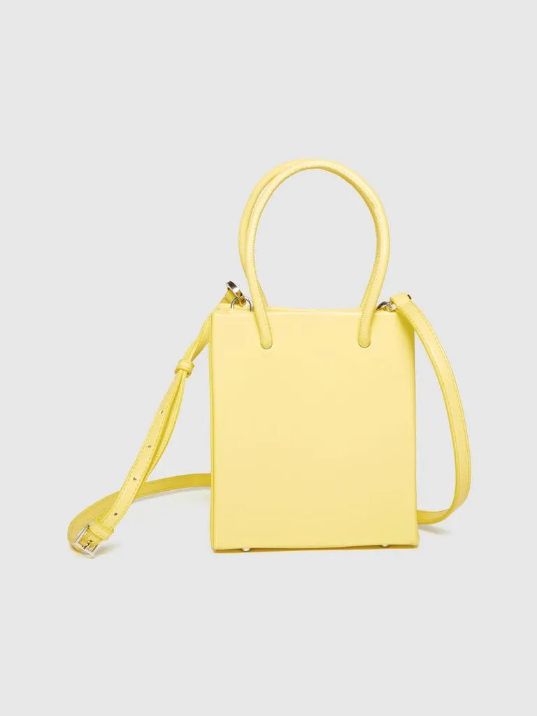 Mini tote bag com tiracolo