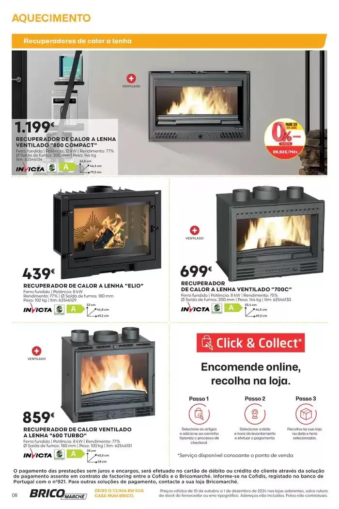 Folheto F#14 Catálogo de Aquecimento 24p Nacional de 10 de outubro até 1 de dezembro 2024 - Pagina 8