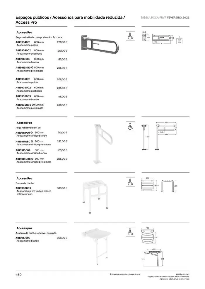 Folheto Soluções de Banho de 6 de janeiro até 31 de dezembro 2025 - Pagina 462