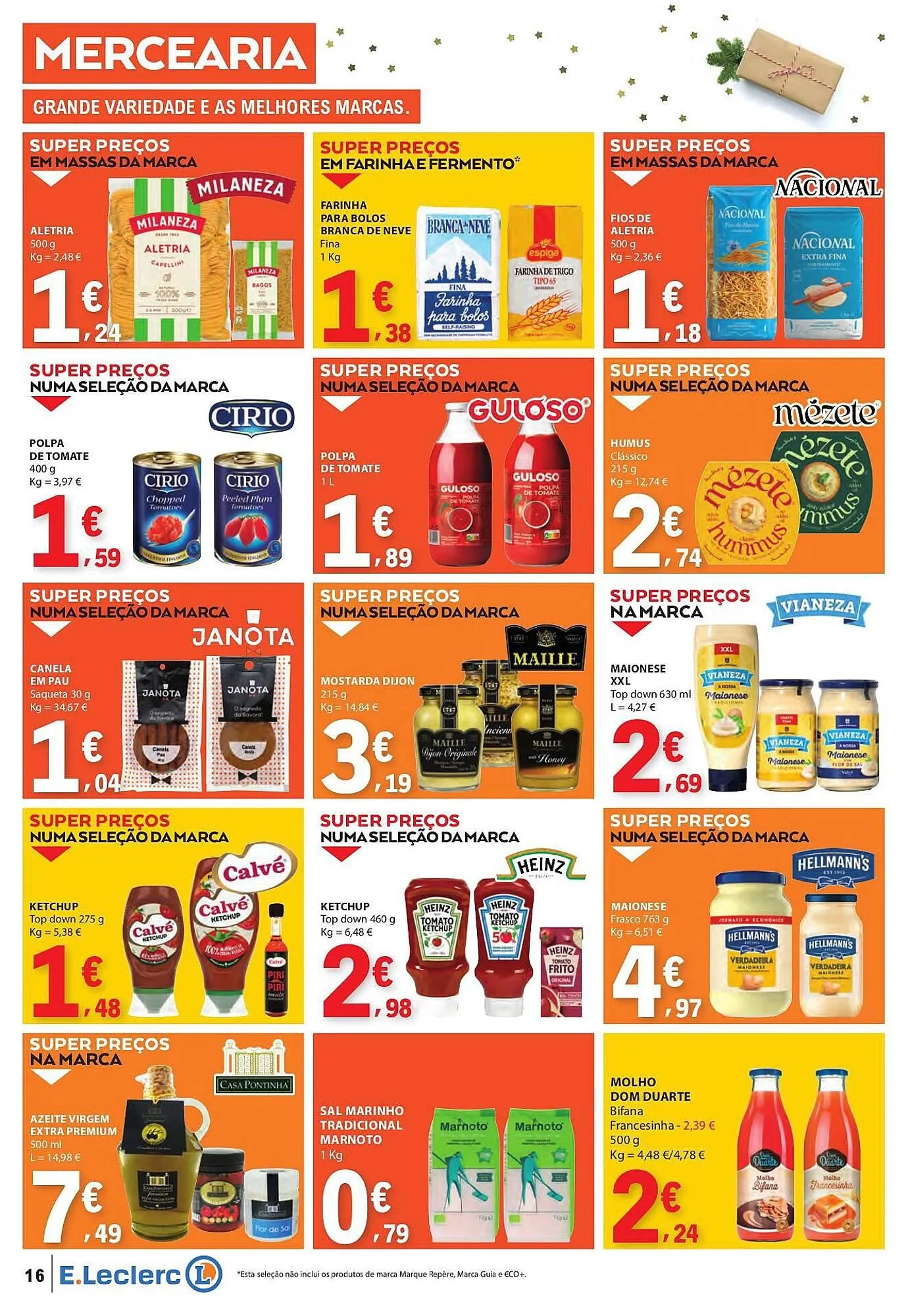 Folheto Folheto E.Leclerc de 18 de dezembro até 24 de dezembro 2025 - Pagina 16