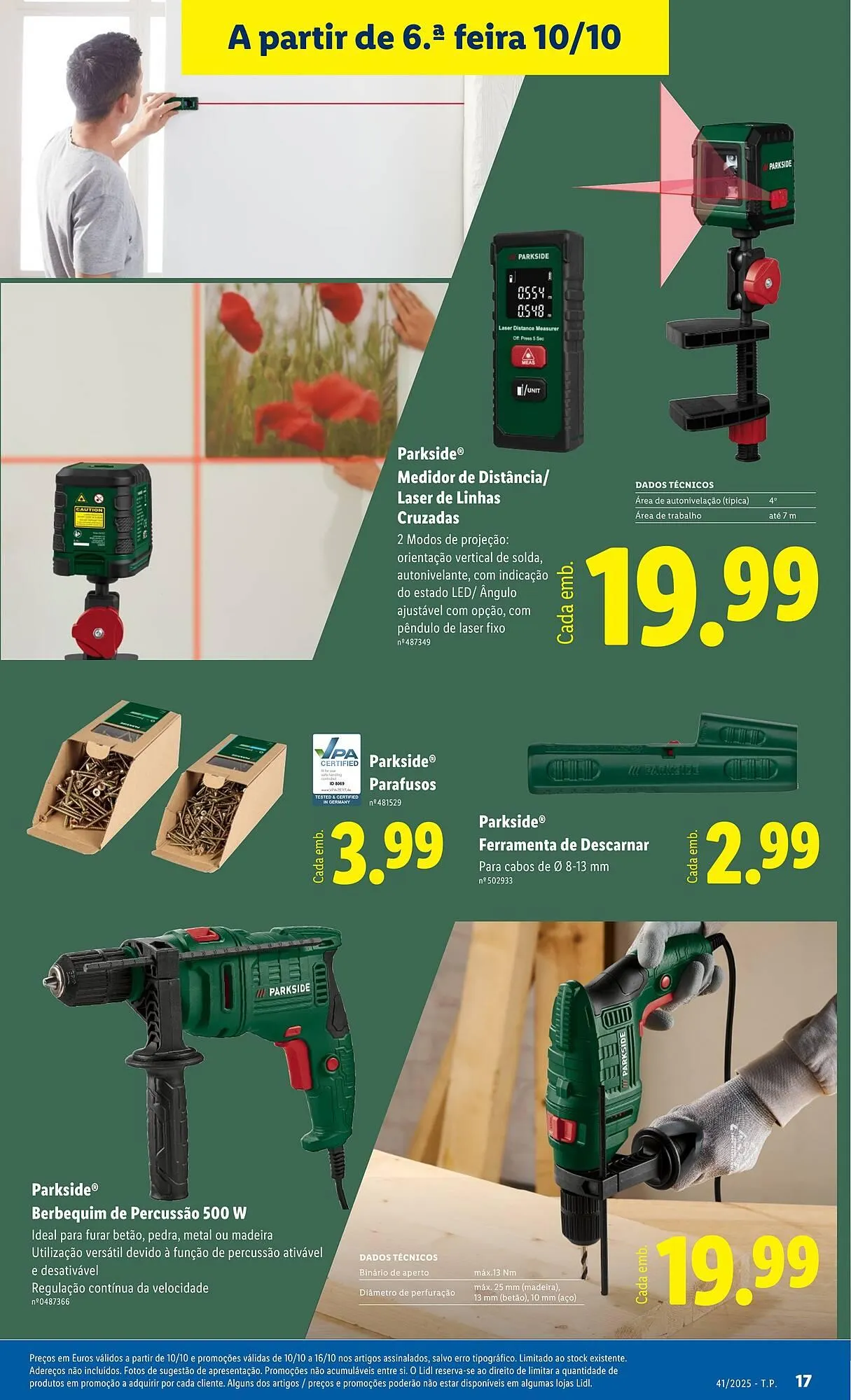 Folheto Folheto Lidl de 6 de outubro até 12 de outubro 2025 - Pagina 17