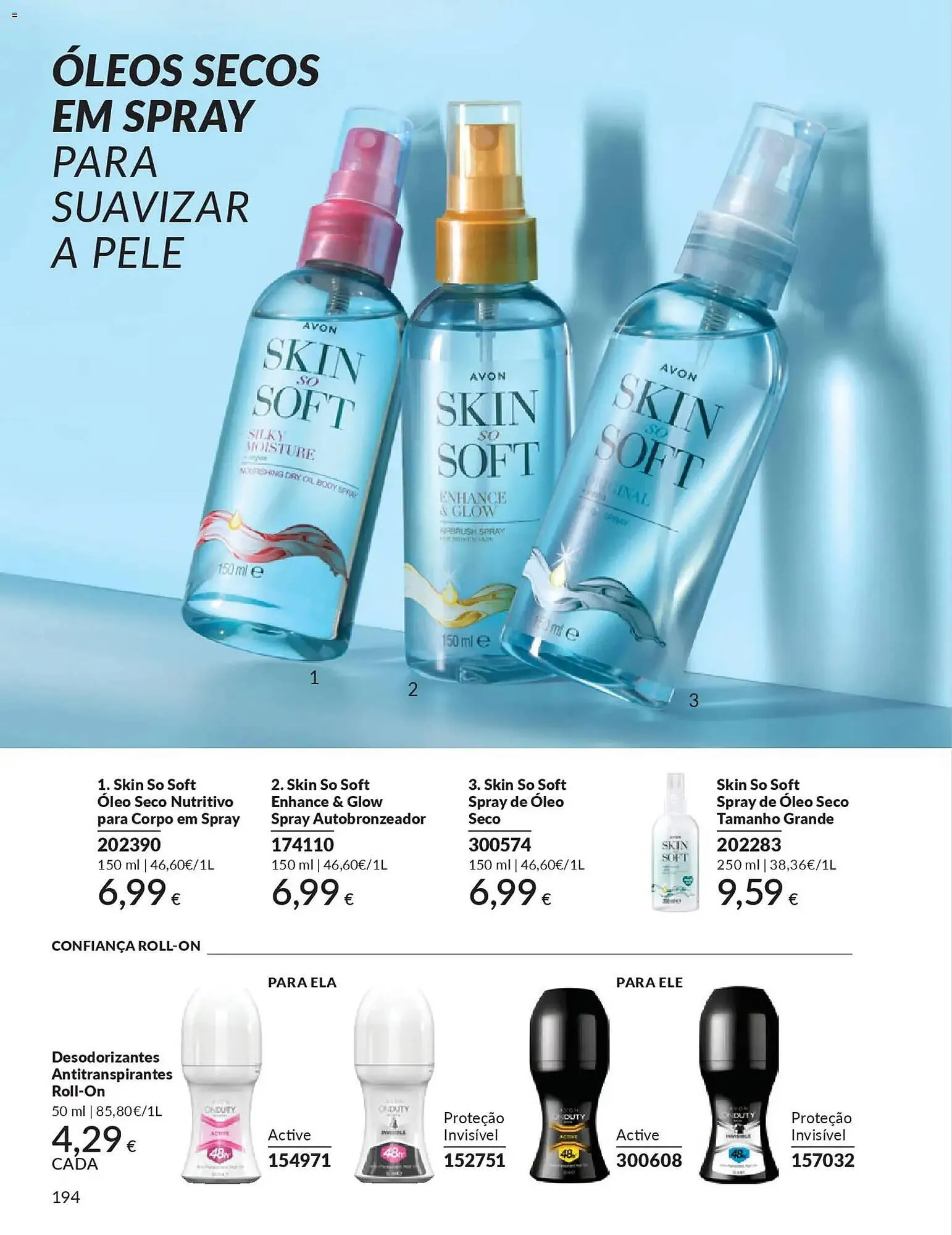 Folheto Catálogo Avon de 1 de novembro até 1 de dezembro 2025 - Pagina 194