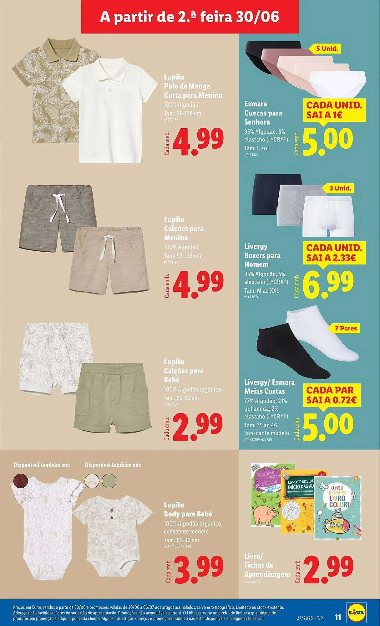 Folheto Folheto Lidl de 30 de junho até 7 de julho 2025 - Pagina 11