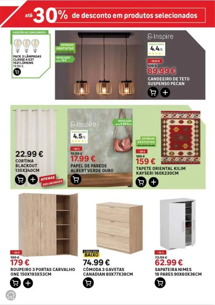Folheto Descontos Até 30% de 2 de maio até 18 de junho 2024 - Pagina 17