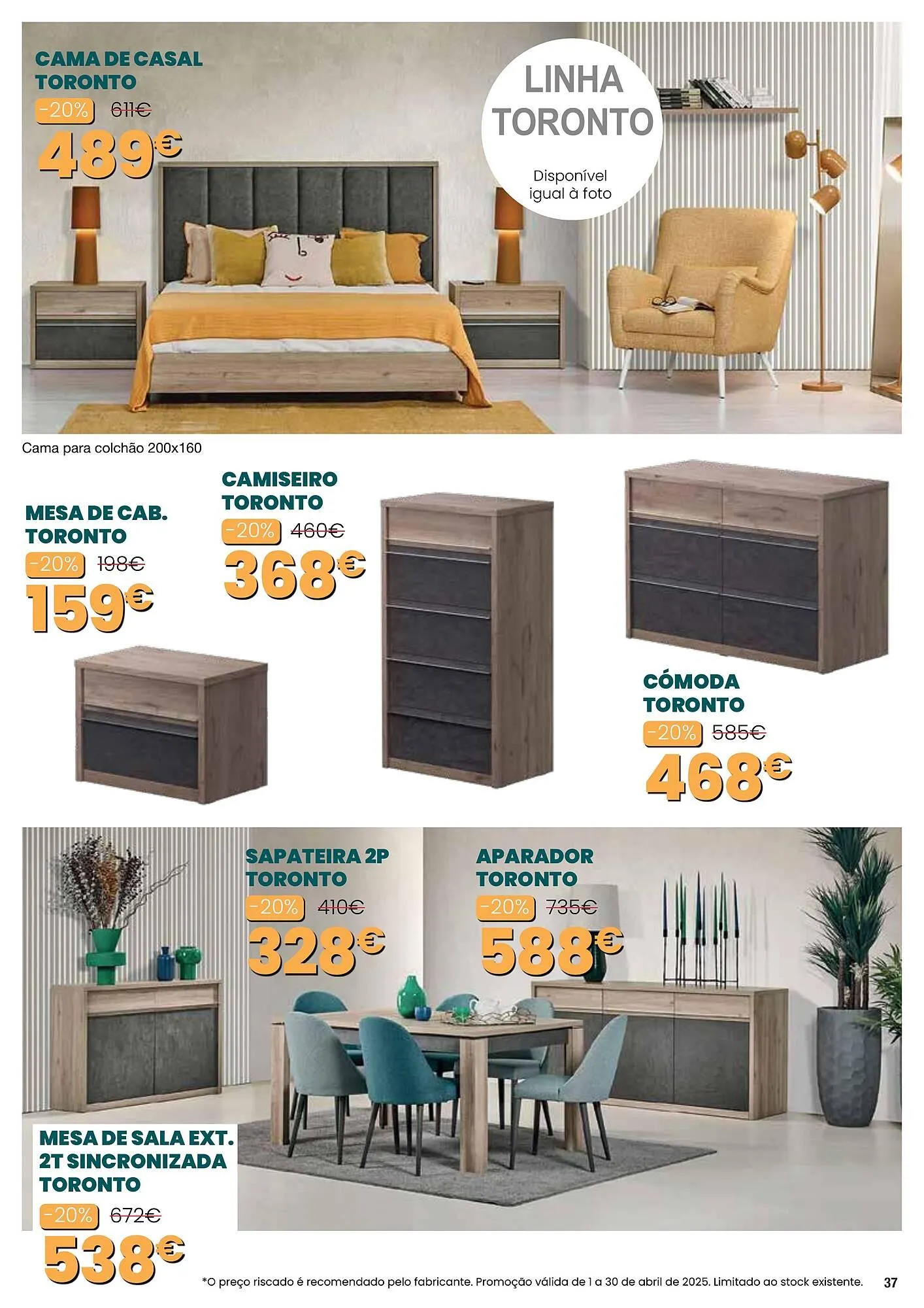 Folheto Folheto Hiper Centro do Móvel de 1 de abril até 30 de abril 2025 - Pagina 37