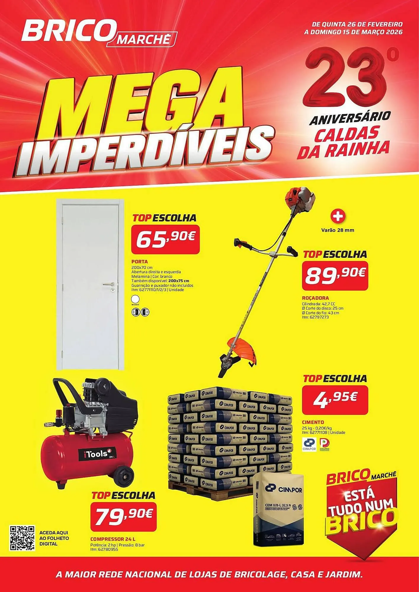 Folheto Folheto Bricomarché de 26 de fevereiro até 15 de março 2026 - Pagina 1