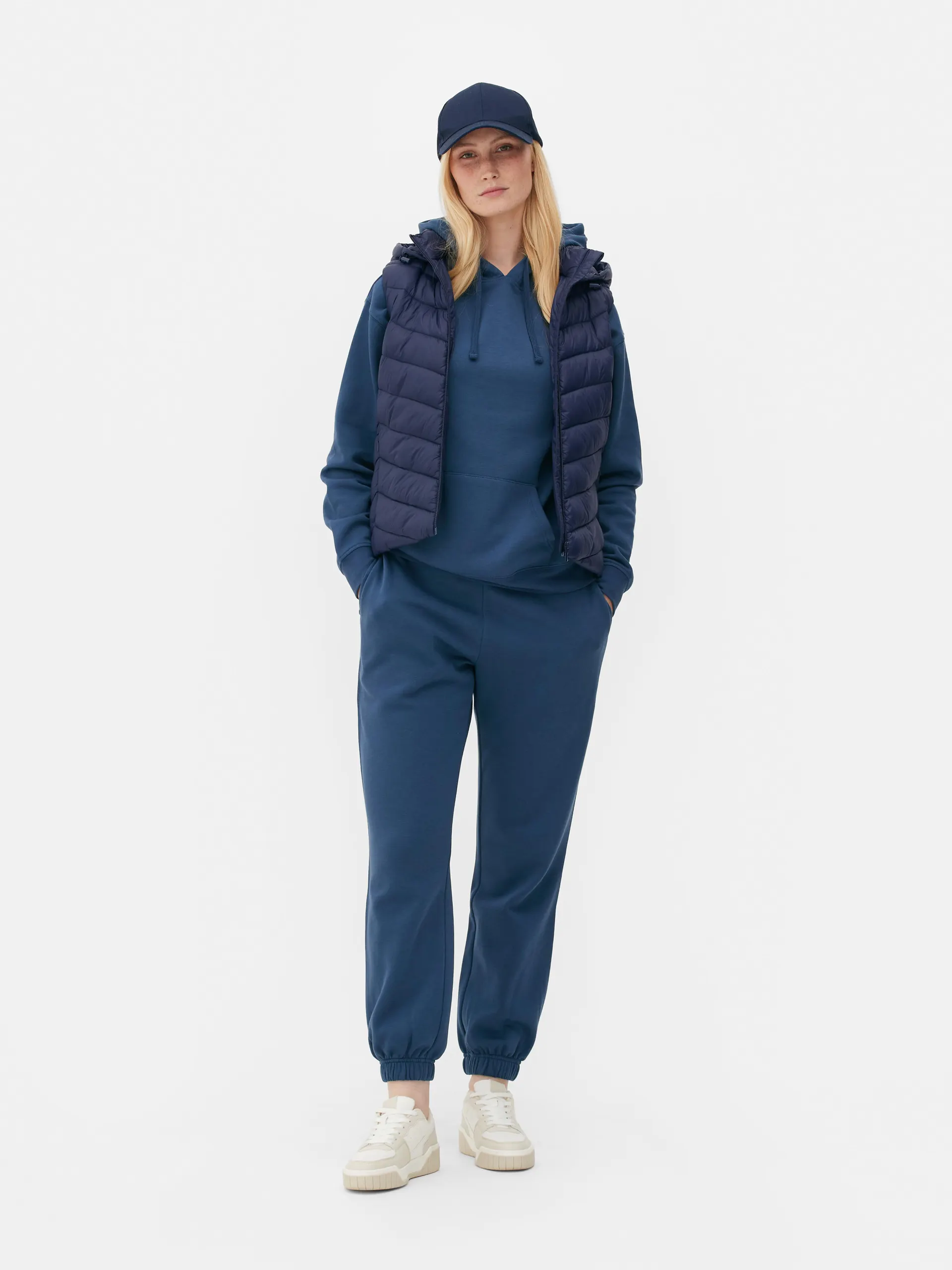 Colete acolchoado capuz super leve