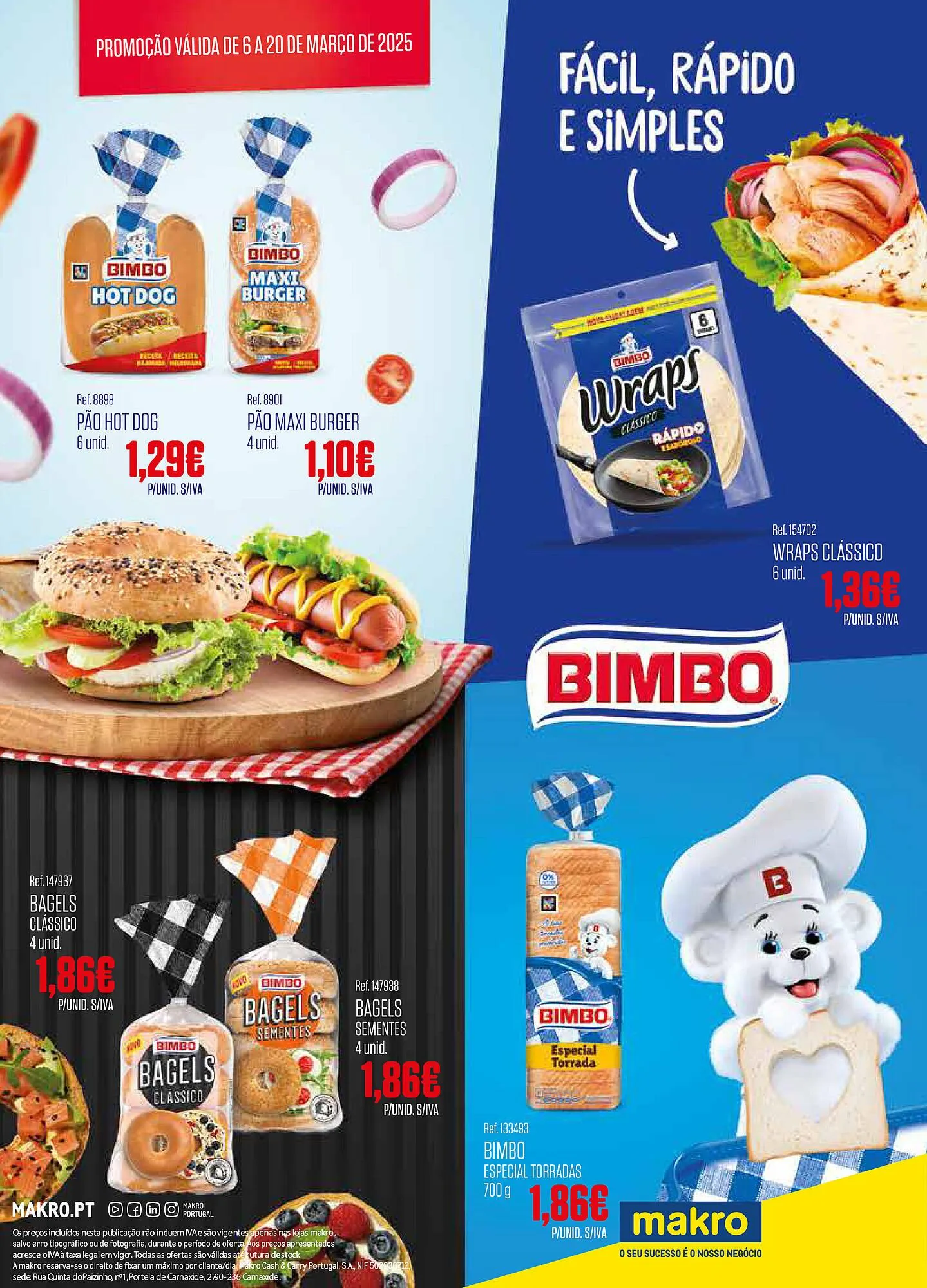 Folheto Folheto Makro de 6 de março até 20 de março 2025 - Pagina 1