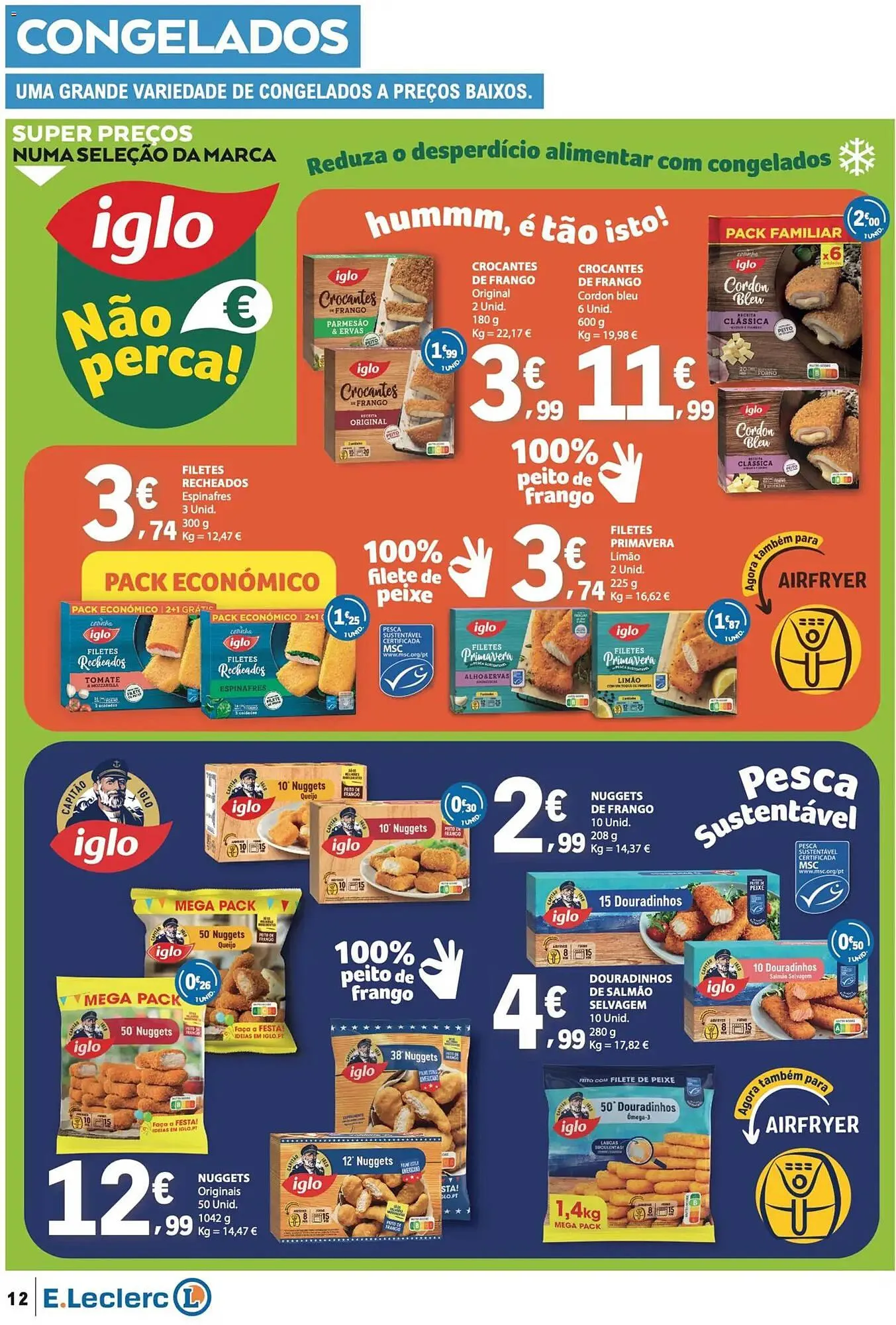 Folheto Folheto E.Leclerc de 26 de março até 7 de abril 2026 - Pagina 12