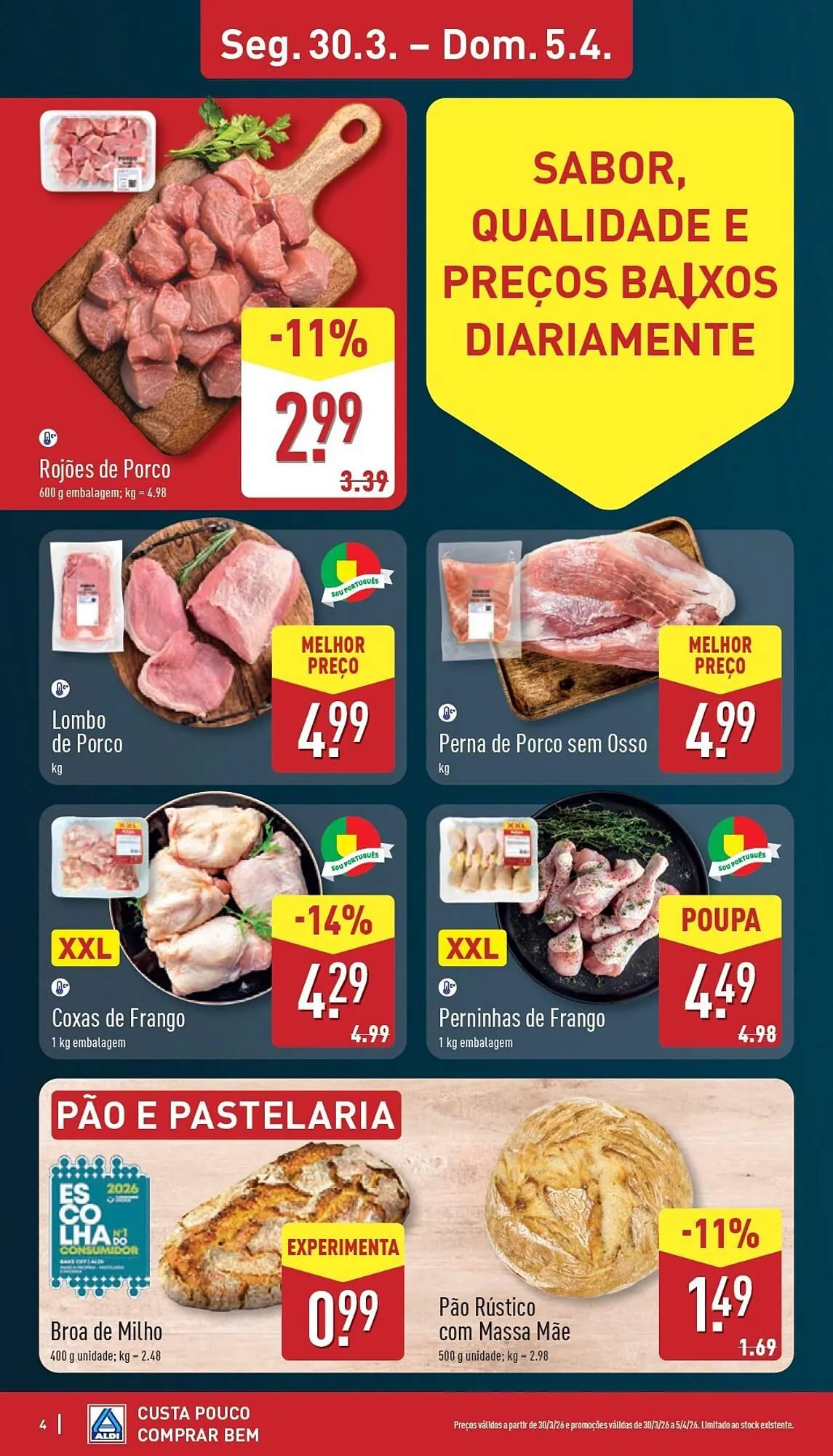 Folheto Folheto ALDI de 30 de março até 5 de abril 2026 - Pagina 4