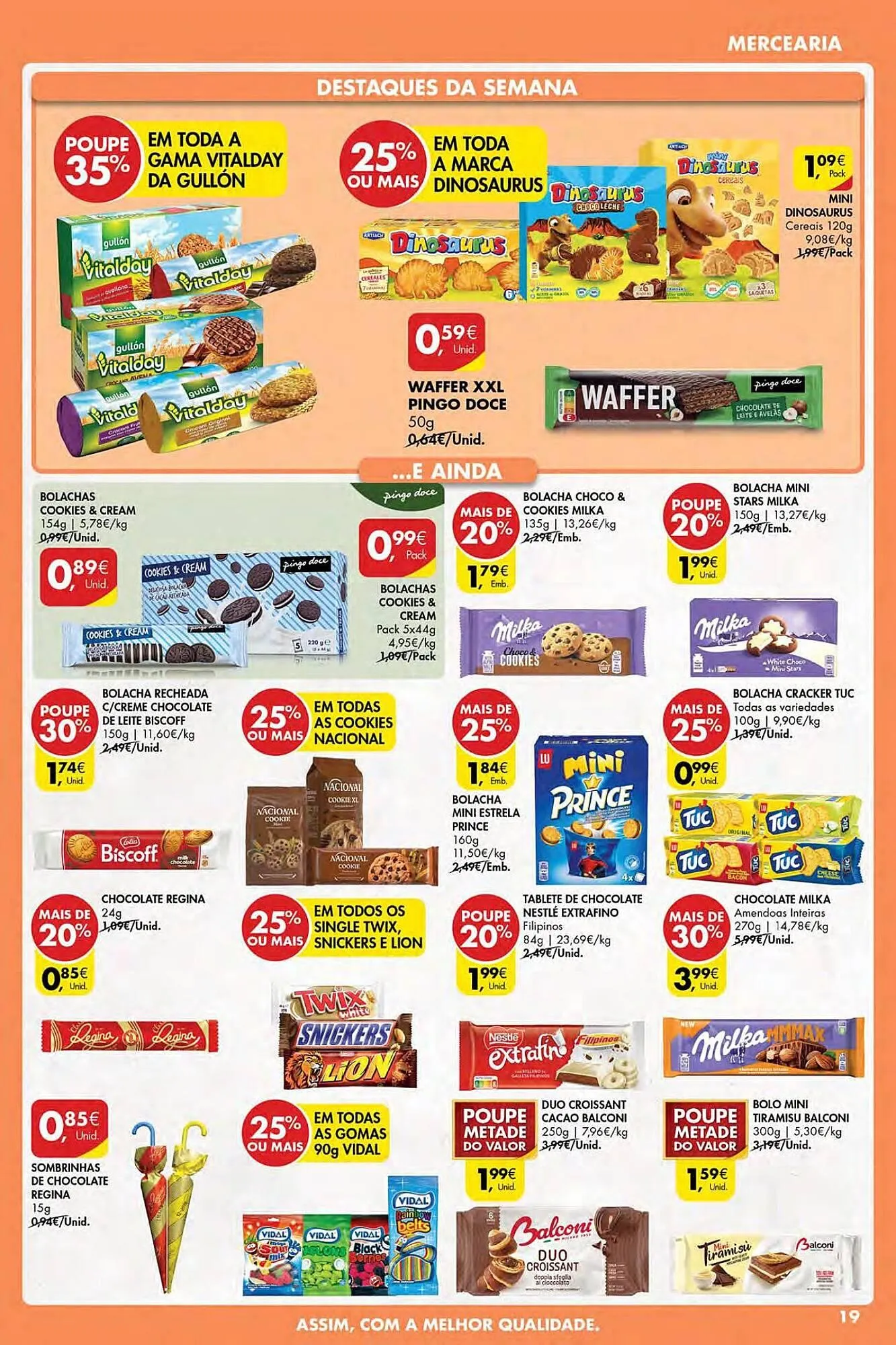 Folheto Folheto Pingo Doce de 30 de abril até 6 de maio 2026 - Pagina 19
