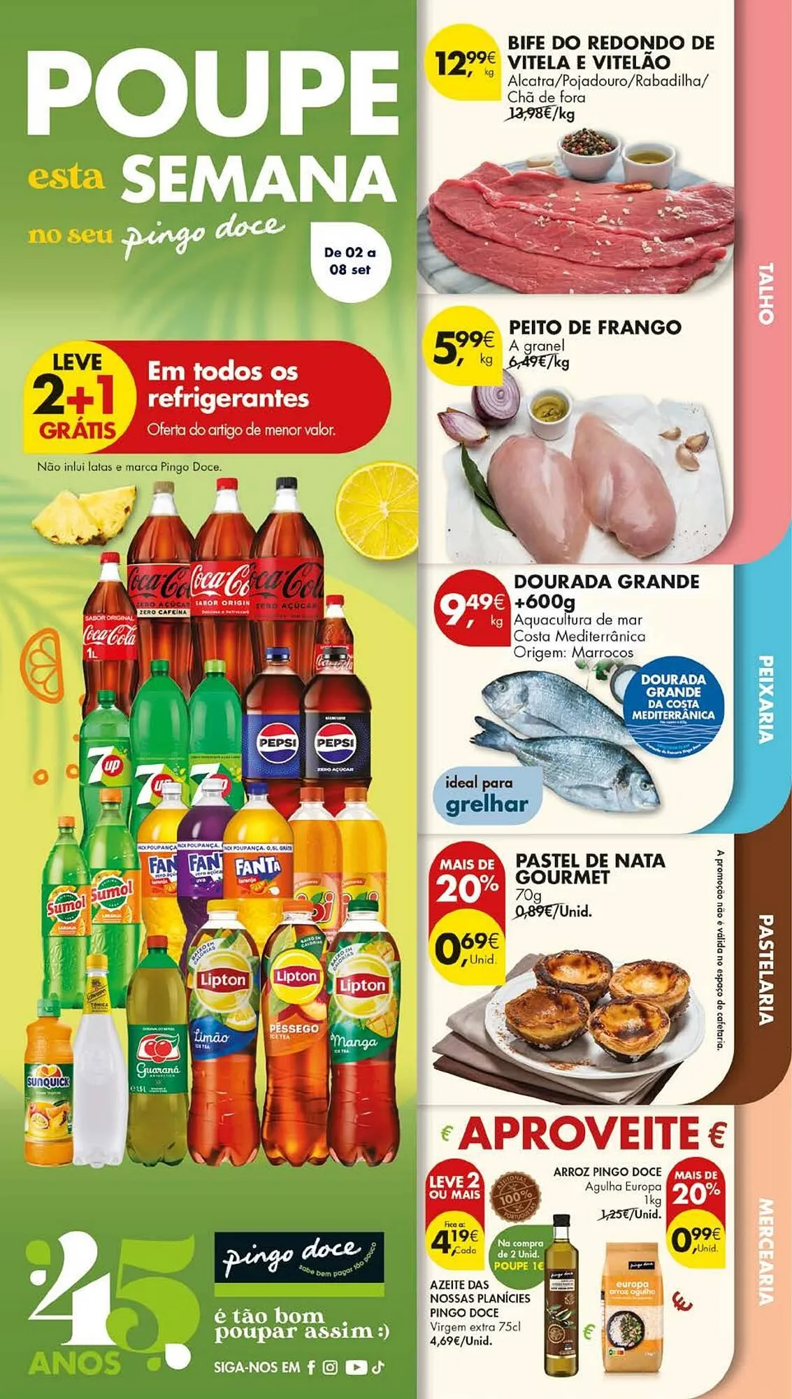 Folheto folheto Pingo Doce de 2 de setembro até 8 de setembro 2025 - Pagina 1