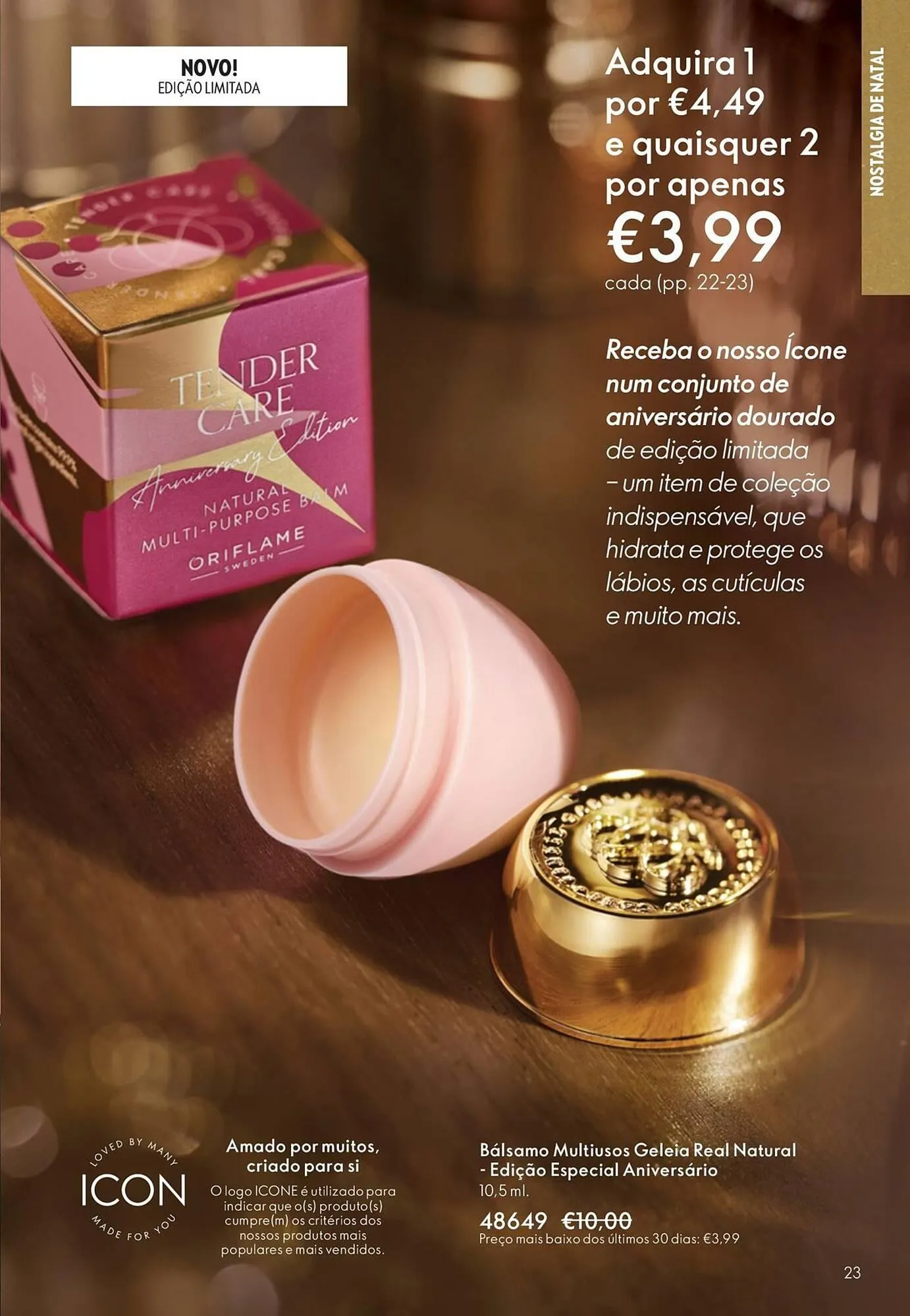 Folheto Catálogo Oriflame de 12 de novembro até 2 de dezembro 2025 - Pagina 23