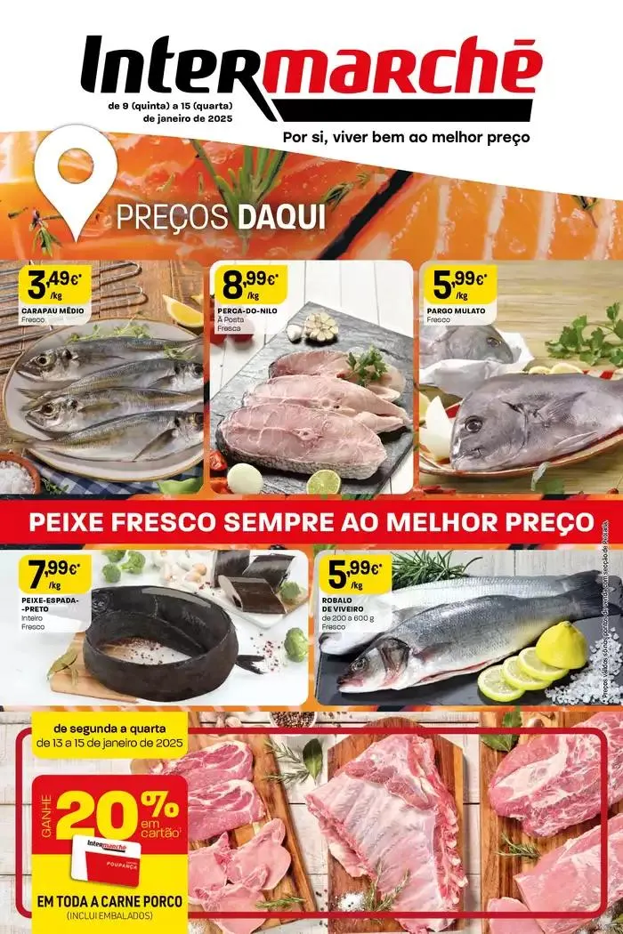 Folheto PREÇOS DAQUI de 9 de janeiro até 15 de janeiro 2025 - Pagina 1