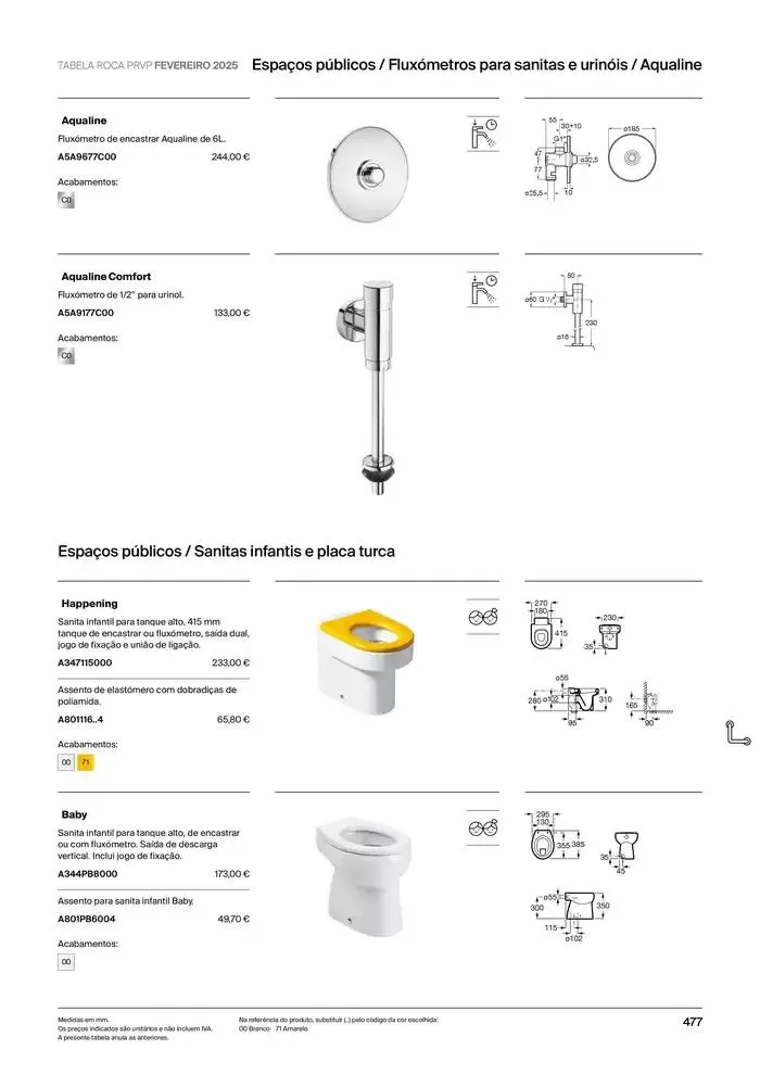 Folheto Soluções de Banho de 6 de janeiro até 31 de dezembro 2025 - Pagina 479