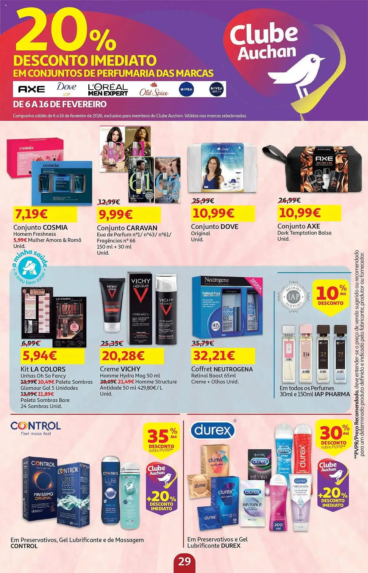 Folheto Folheto Auchan de 6 de fevereiro até 17 de fevereiro 2026 - Pagina 29