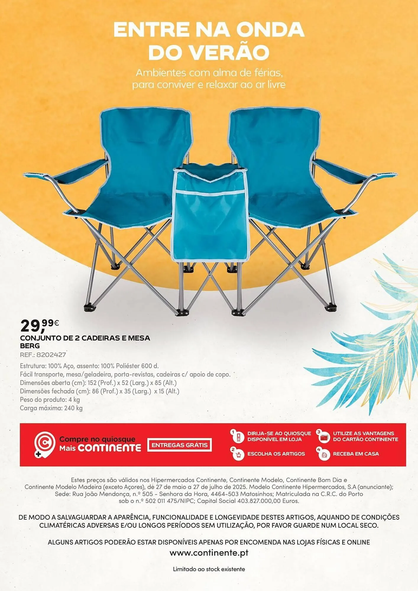 Folheto Folheto Continente de 27 de maio até 27 de julho 2025 - Pagina 58