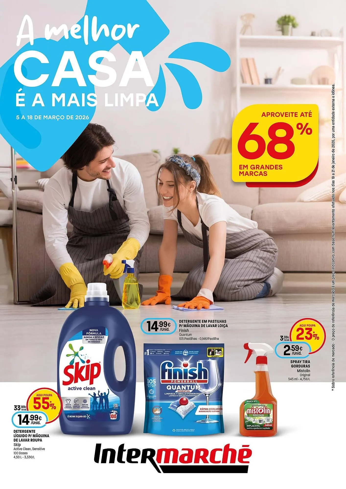 Folheto Folheto Intermarché de 9 de março até 18 de março 2026 - Pagina 1