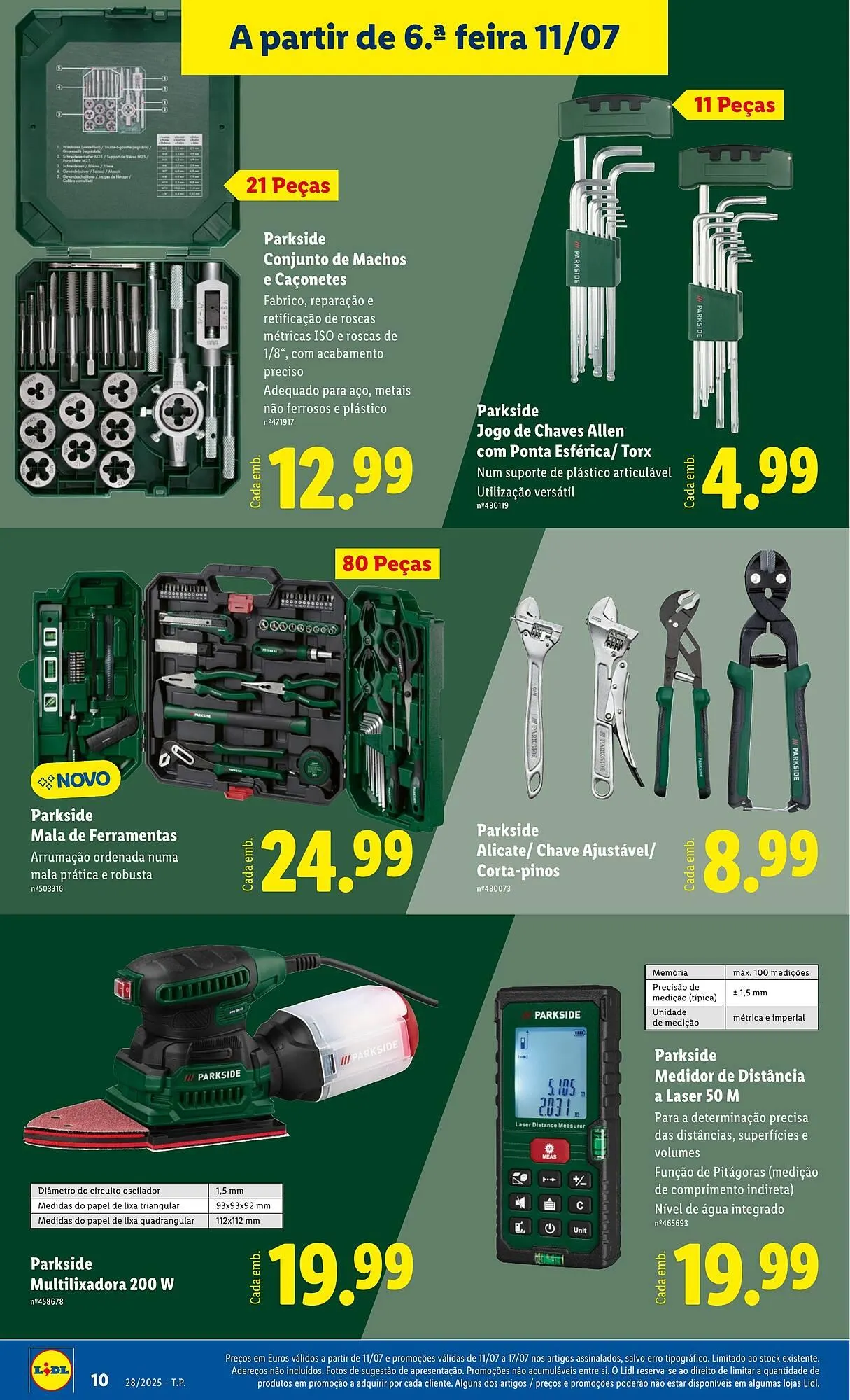 Folheto Folheto Lidl de 7 de julho até 13 de julho 2025 - Pagina 10